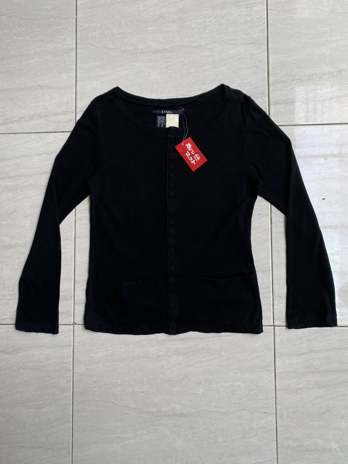 Yohji Yamamoto LIMI FEU Yohji Yamamoto Black T-shirt Size US XS / EU 42 / 0 - 1 Thumbnail