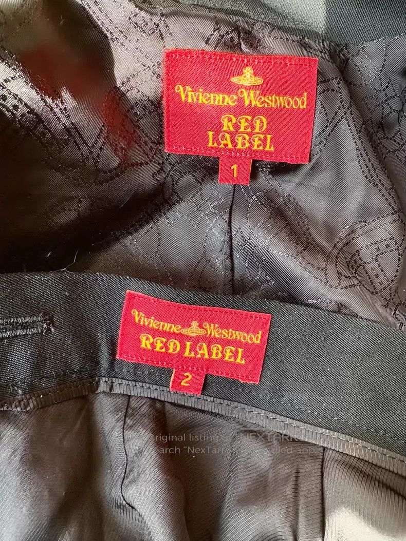 Vivienne Westwood Vivienne Westwood Black Double Breasted Petal Collar Set Size M / US 6-8 / IT 42-44 - 7 Thumbnail