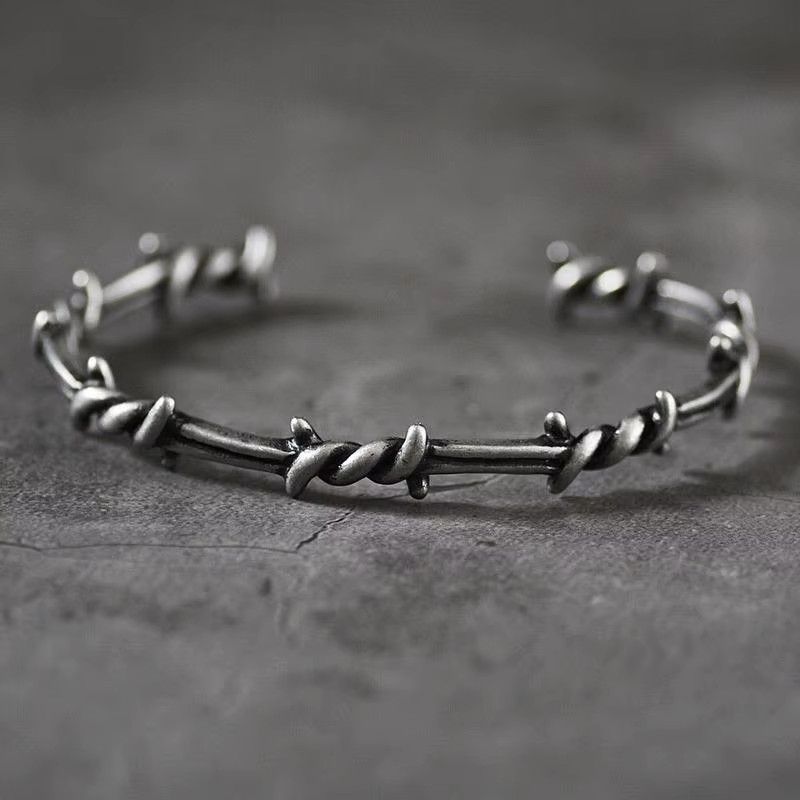 Other Silver Color Thorns Bracelet Size ONE SIZE - 2 Thumbnail