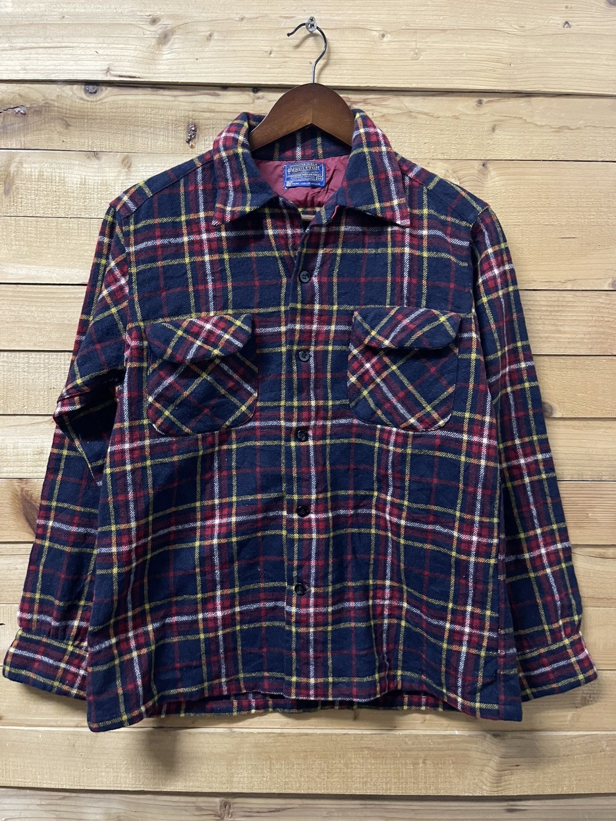 Pendleton Vintage pendleton wool flannel shirt Size US M / EU 48-50 / 2 - 1 Thumbnail
