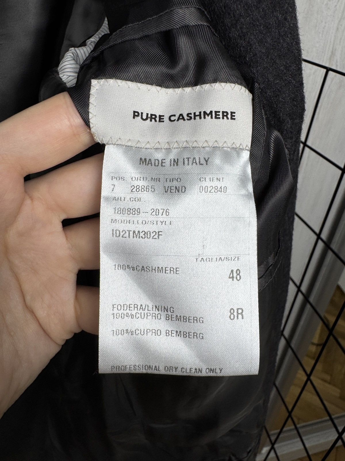 Caruso Caruso Pure Cashmere Checkered Houndstooth style blazer 48 Size 38R - 10 Thumbnail