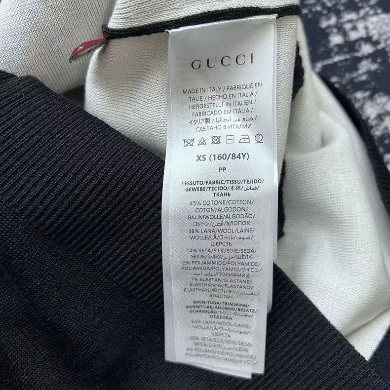 Gucci Gucci Black letter logo knitted dress Size XS / US 0-2 / IT 36-38 - 4 Thumbnail