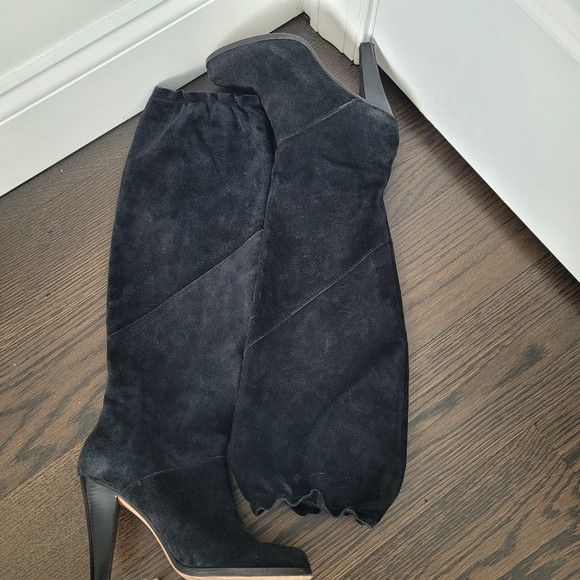 Michael Kors MICHAEL Michael Kors Olivia Tall Suede Boot Size US 6 / IT 36 - 4 Thumbnail