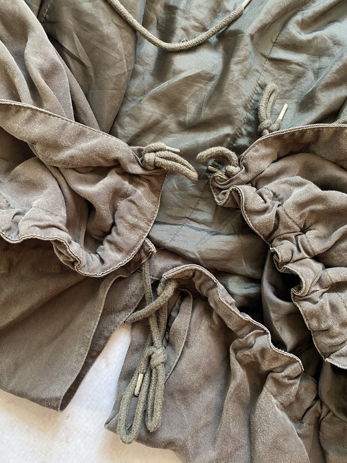 Allsaints × If Six Was Nine CRAZY RICK OWENS STYLE DISTRESSED MULTI ZIPPER CARGO JACKET Size L / US 10 / IT 46 - 12 Thumbnail