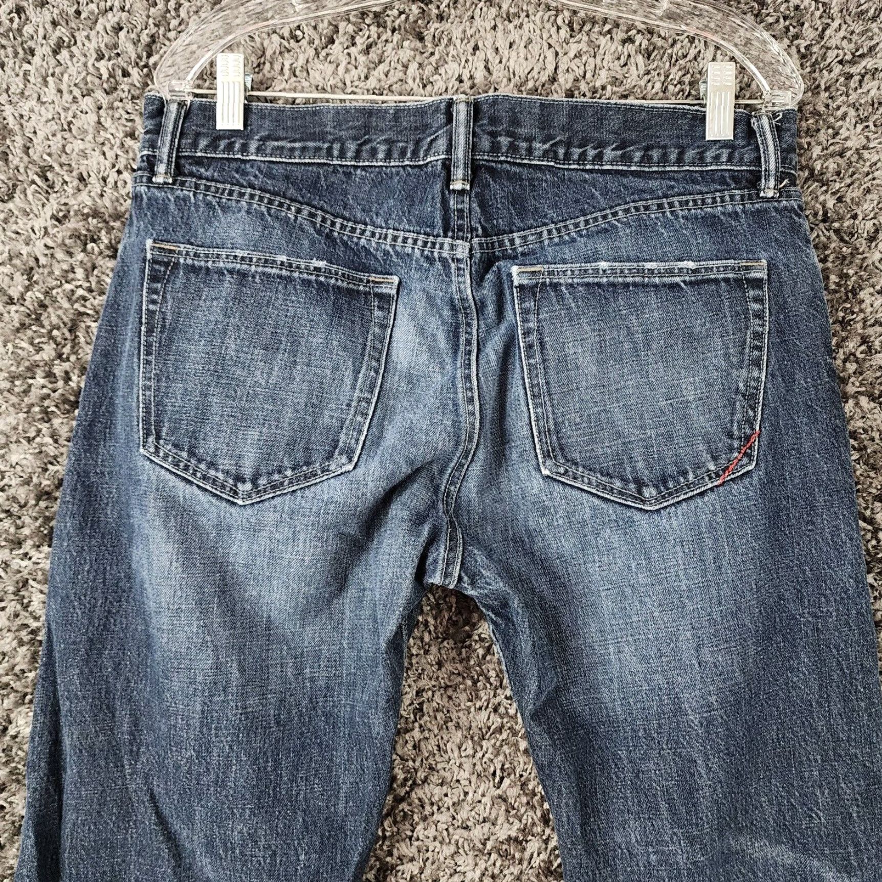 Banana Republic BANANA REPUBLIC Slim Straight Jeans Size 34x31 Blue Mens Size US 34 / EU 50 - 6 Thumbnail