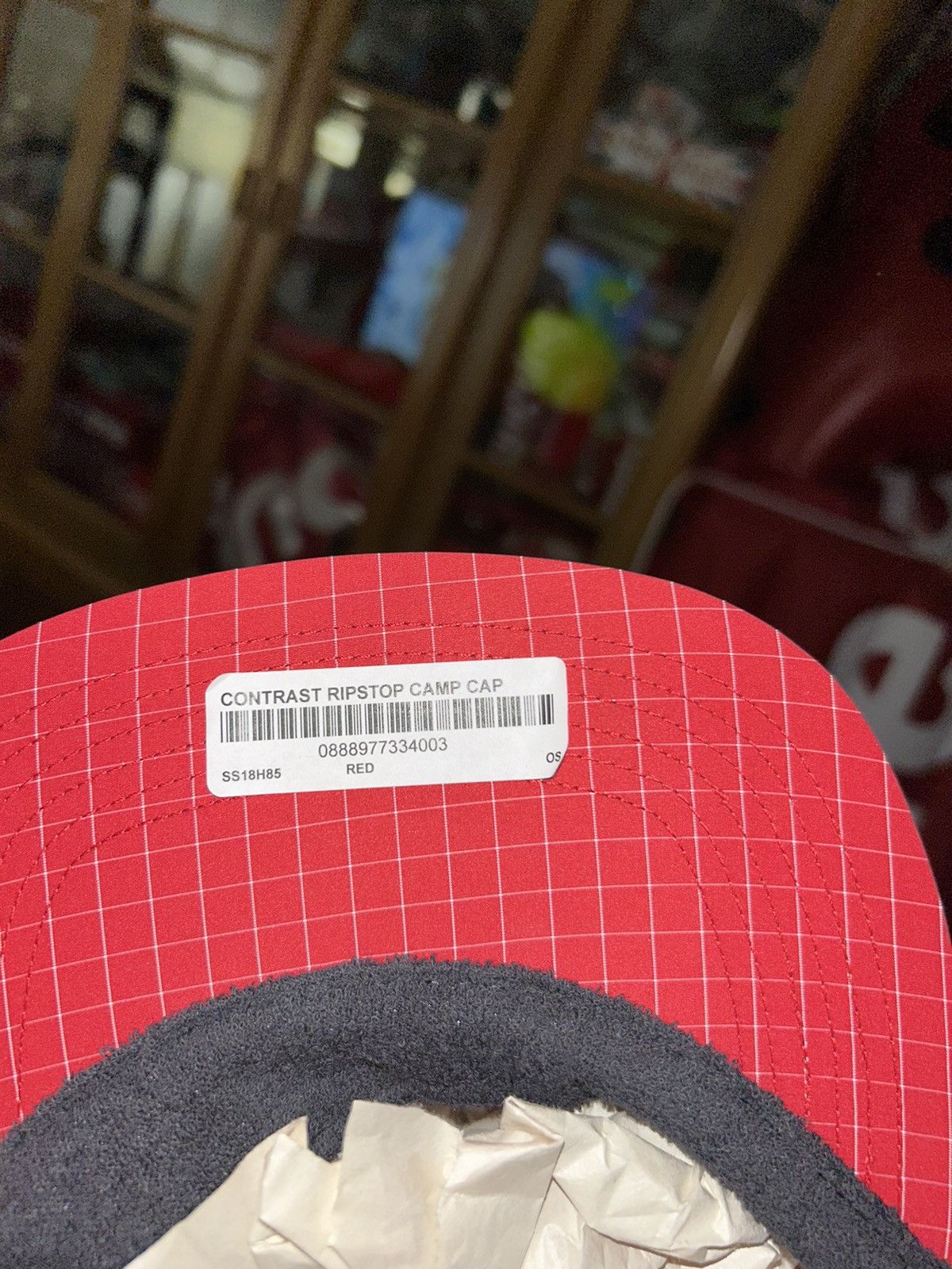 Supreme Supreme Contrast Ripstop Camp Cap SS18 NEW WITH TAGS Size ONE SIZE - 7 Thumbnail