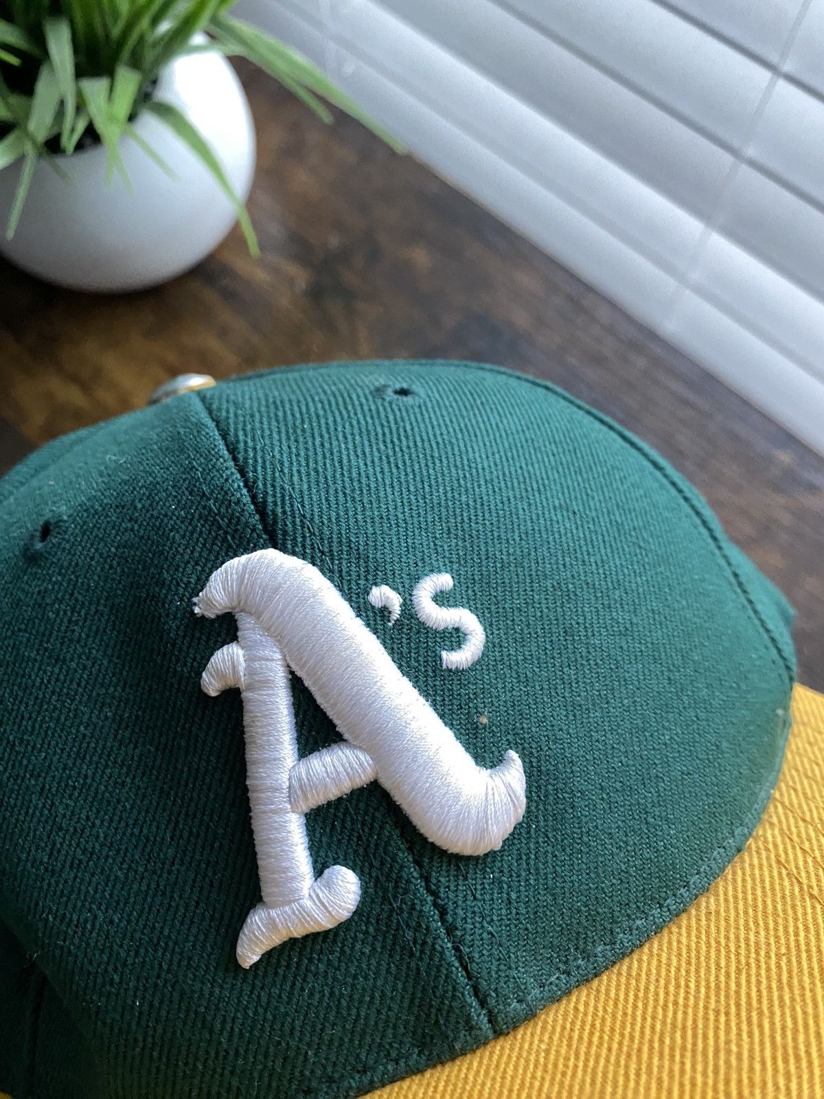 Vintage Vintage Oakland As Snapback Hat Size ONE SIZE - 4 Thumbnail