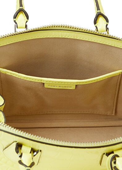 Tory Burch o1s22i1n1024 Size: OS / Mini Swing T Monogram Bag in Yellow Size ONE SIZE - 5 Thumbnail