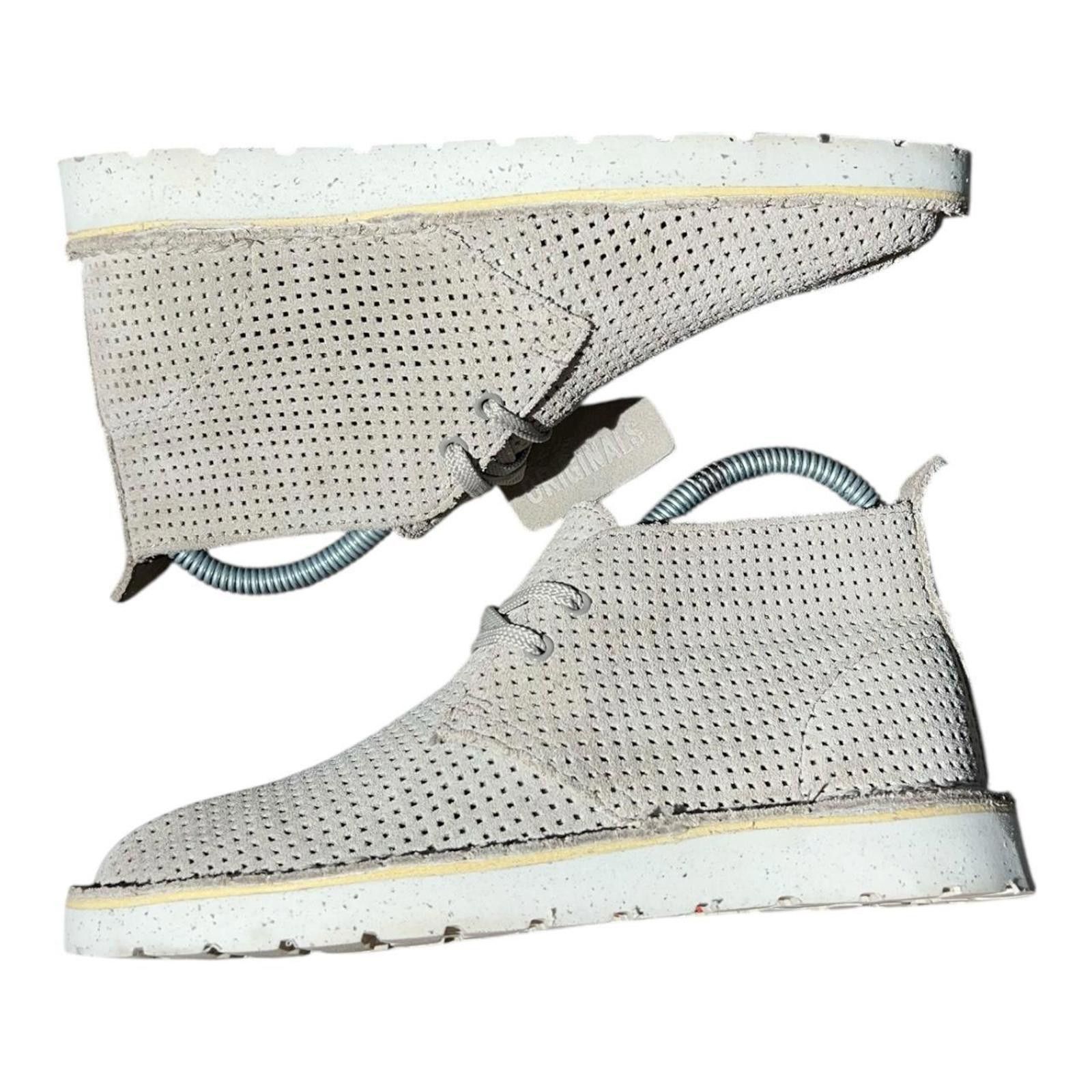 Clarks Clarks Originals Perforated Chukka Boots Beige Size US 6 / IT 36 - 6 Thumbnail