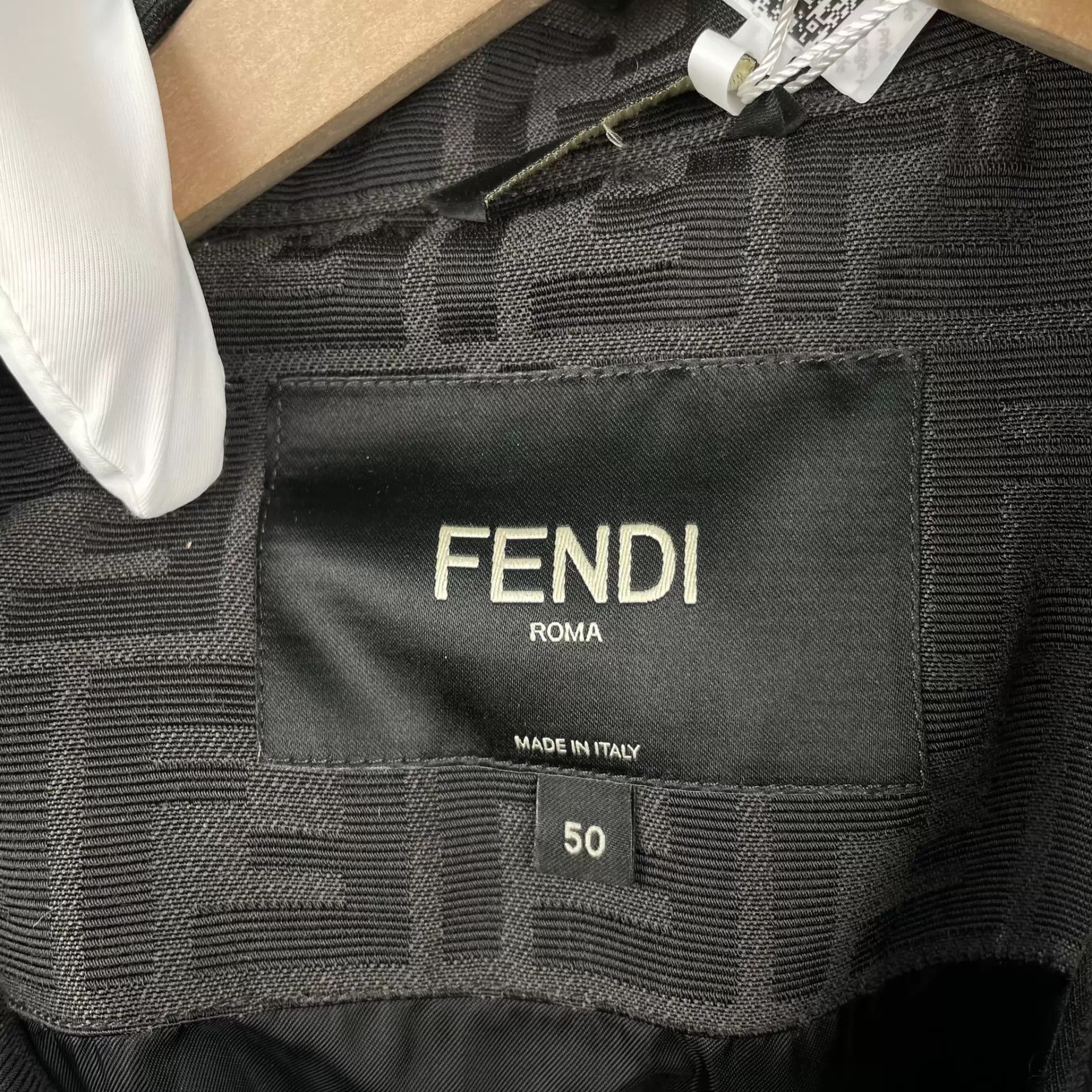 Fendi Fendi FF Monogram All Over Print Brown Jacket 50 Size US M / EU 48-50 / 2 - 6 Thumbnail