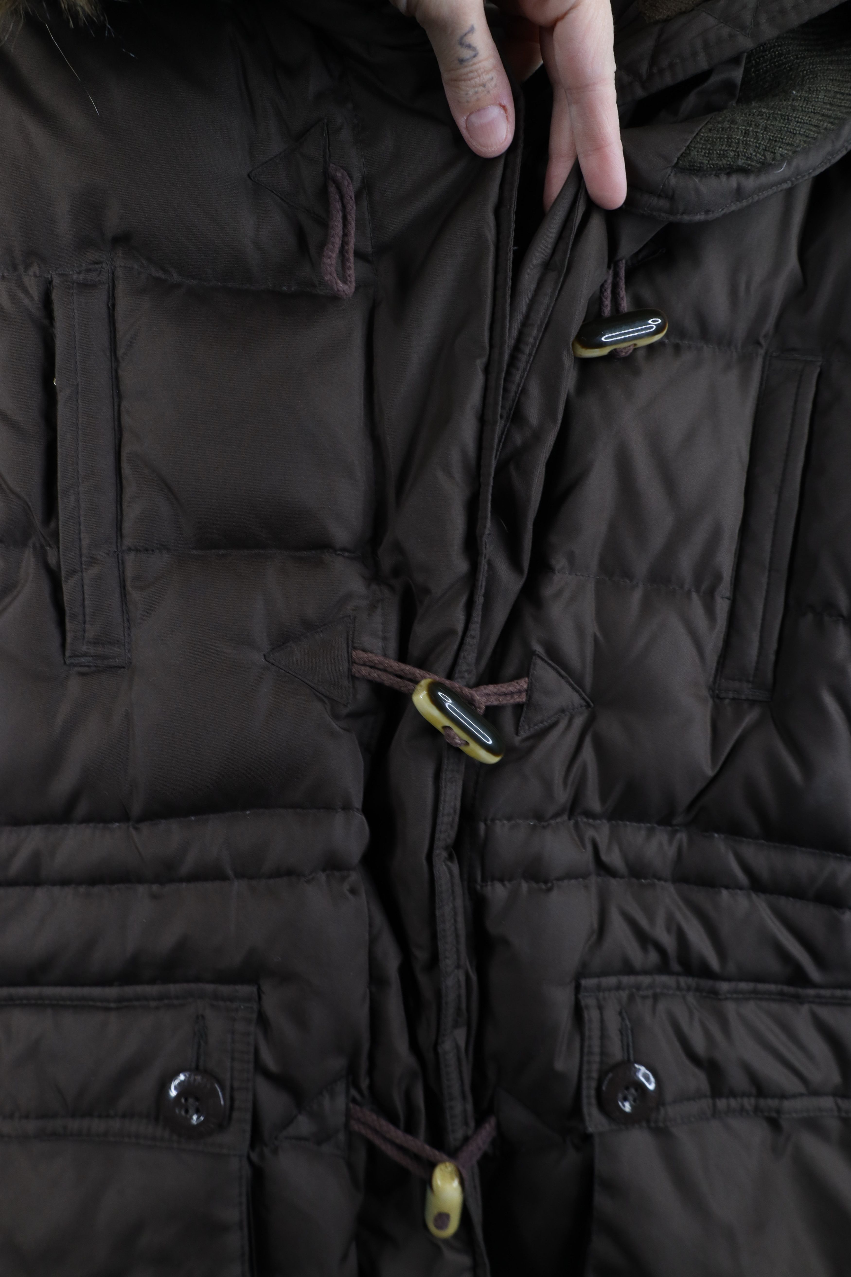 Tommy Hilfiger Vintage Y2K Babydoll Tommy Hilfiger Duck Down Puffer Jacket Size L / US 10 / IT 46 - 4 Thumbnail