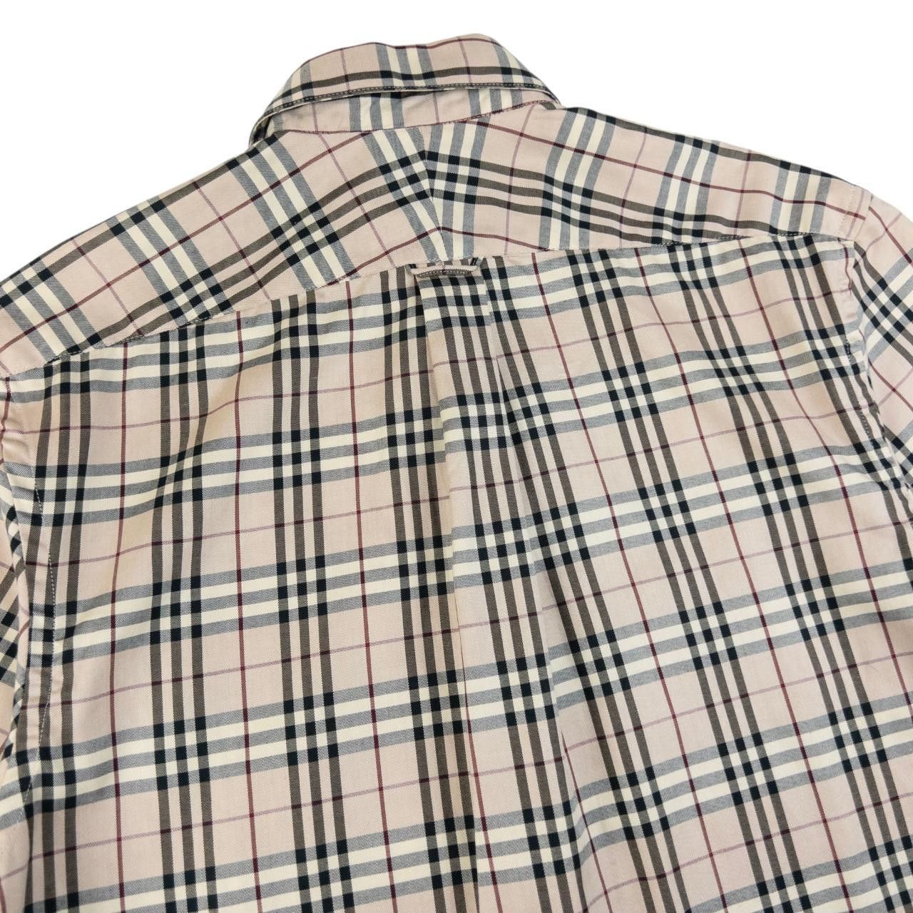 Burberry Vintage Burberry Nova Check Short Sleeve Button Up Shirt XS Size US XS / EU 42 / 0 - 6 Thumbnail
