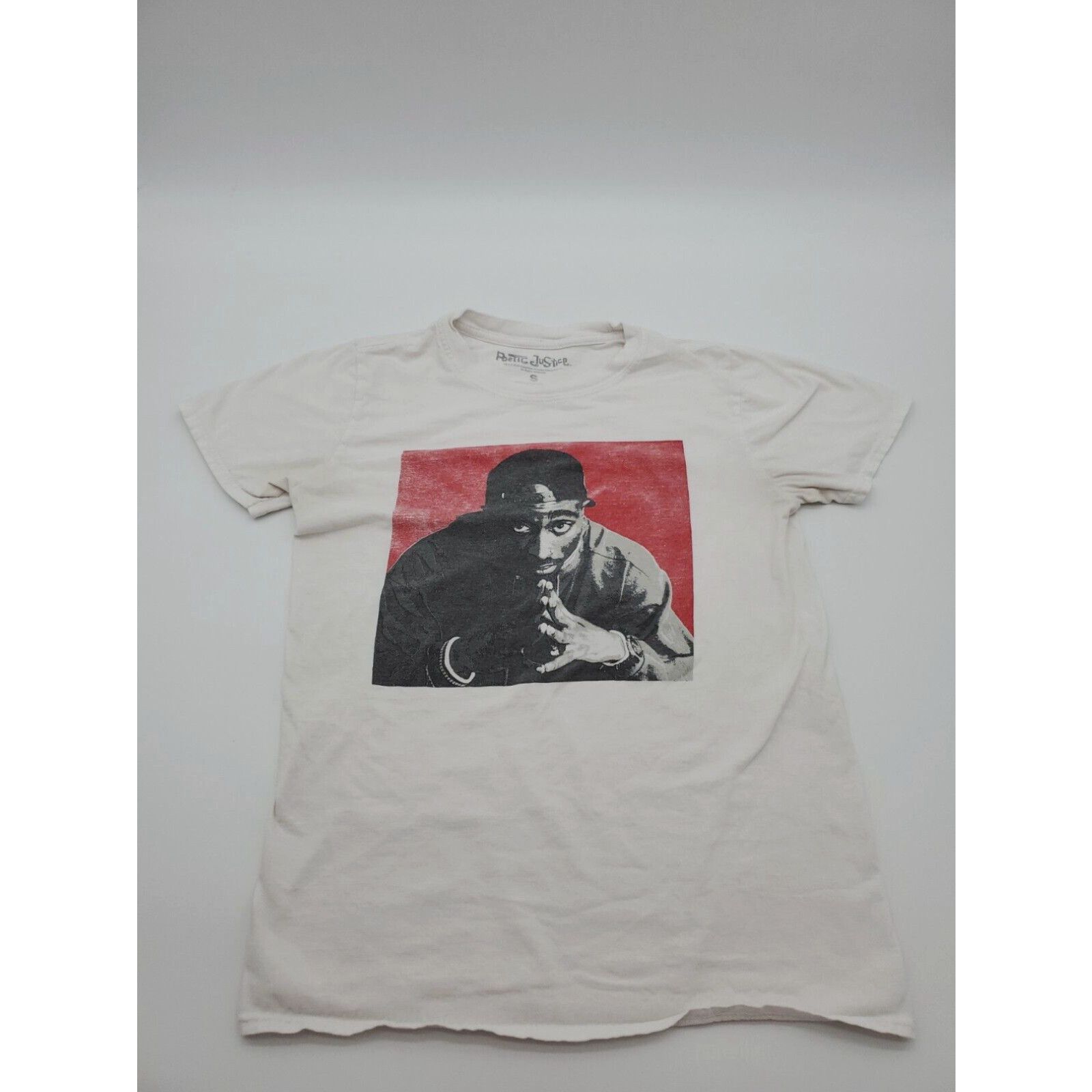 Vintage 2pac Small White Print Adults Hip Hop T-shirt..T168 | Grailed