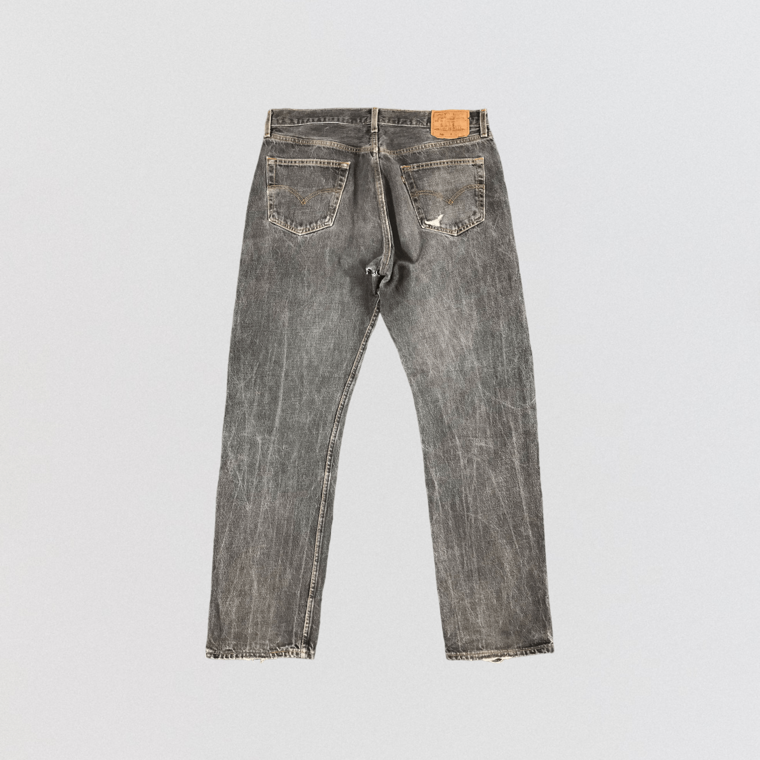 Levi's Vintage 90s Faded Levis Levis 501 Jeans-JM1629 Size US 37 - 2 Thumbnail