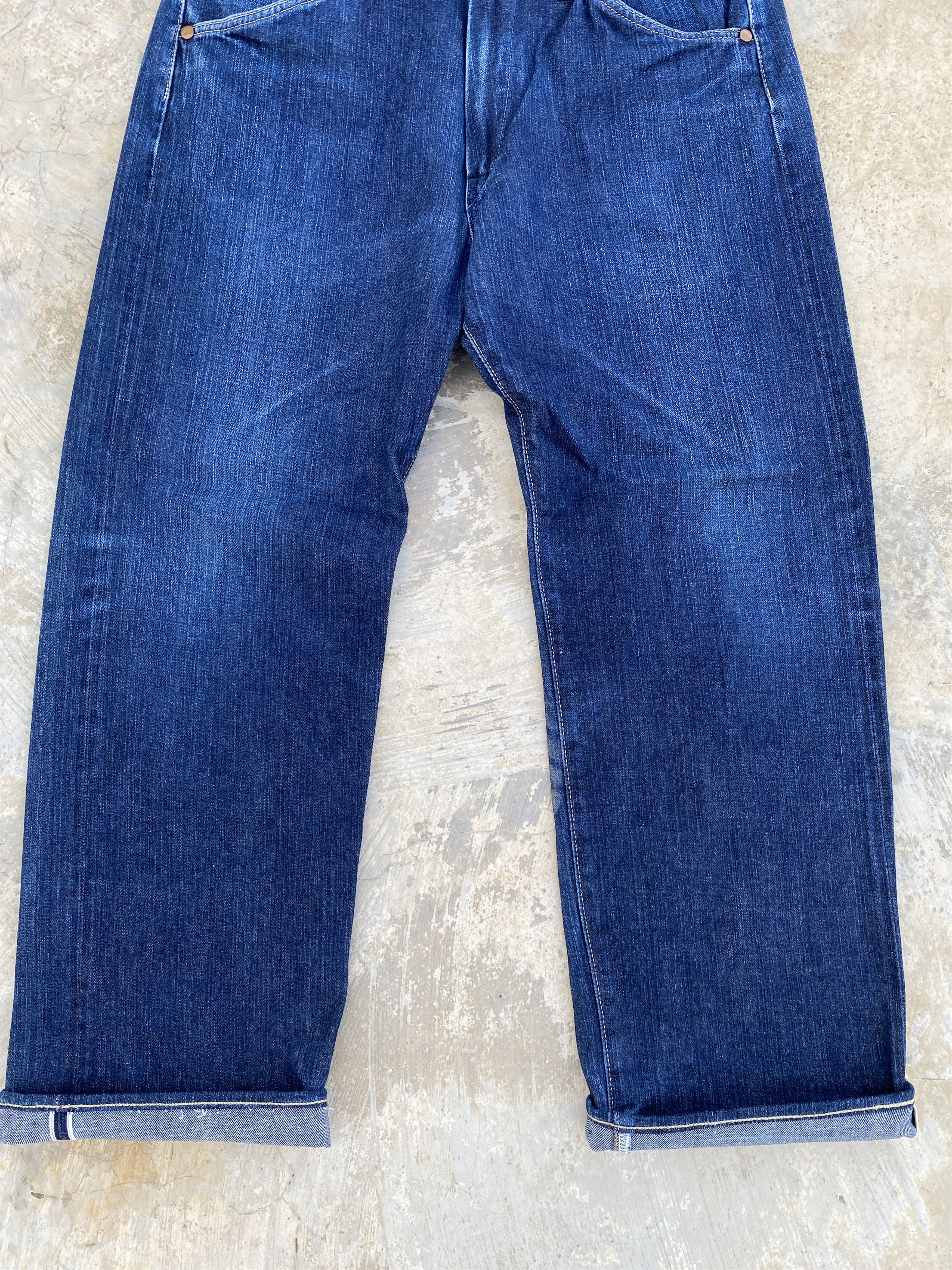 Wrangler Maverick by Wrangler Blue Bell Selvedge Jeans Size US 33 - 4 Thumbnail