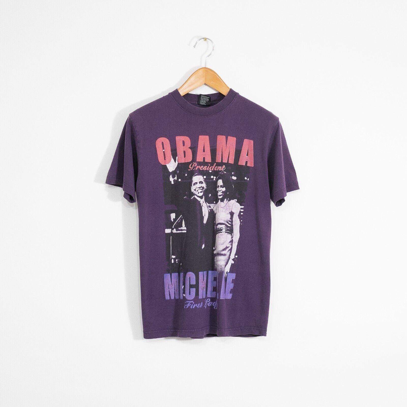 Vintage Vintage Barack Obama T Shirt Medium - President Distressed Size US M / EU 48-50 / 2 - 1 Thumbnail