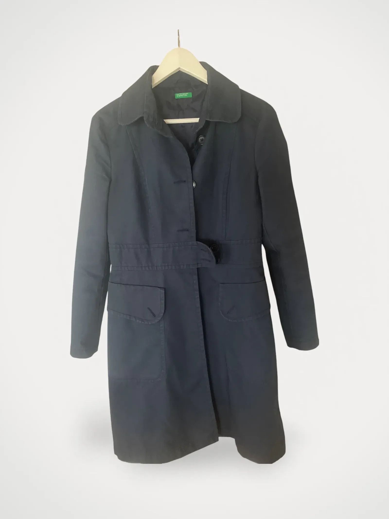 United Colors Of Benetton United Colors of Benetton Vårkappa , med lätt midja Coat Size S / US 4 / IT 40 - 1 Thumbnail