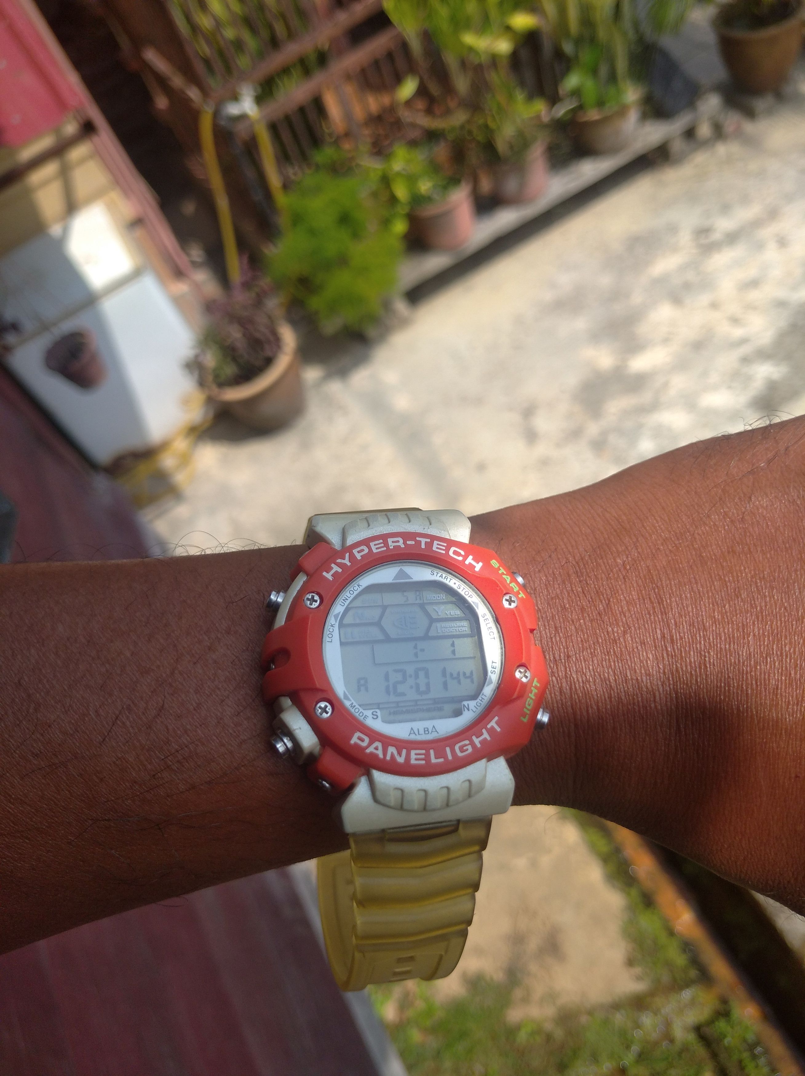 ALBA × Japanese Brand × Seiko Alba hypertech w820-4020 digital watch Size ONE SIZE - 1 Thumbnail