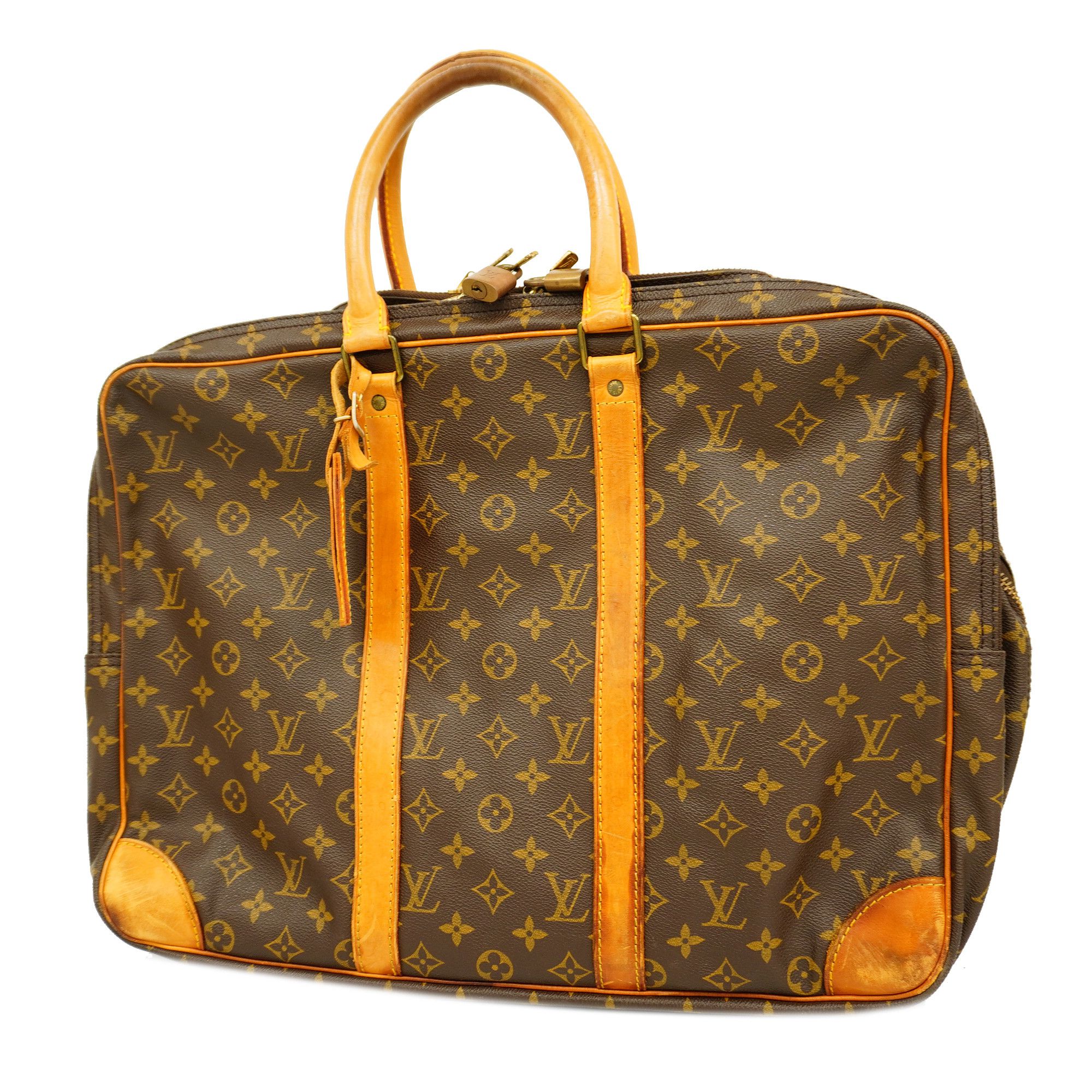 LOUIS VUITTON Boston bag M41408 Sirius 45 Monogram canvas Brown