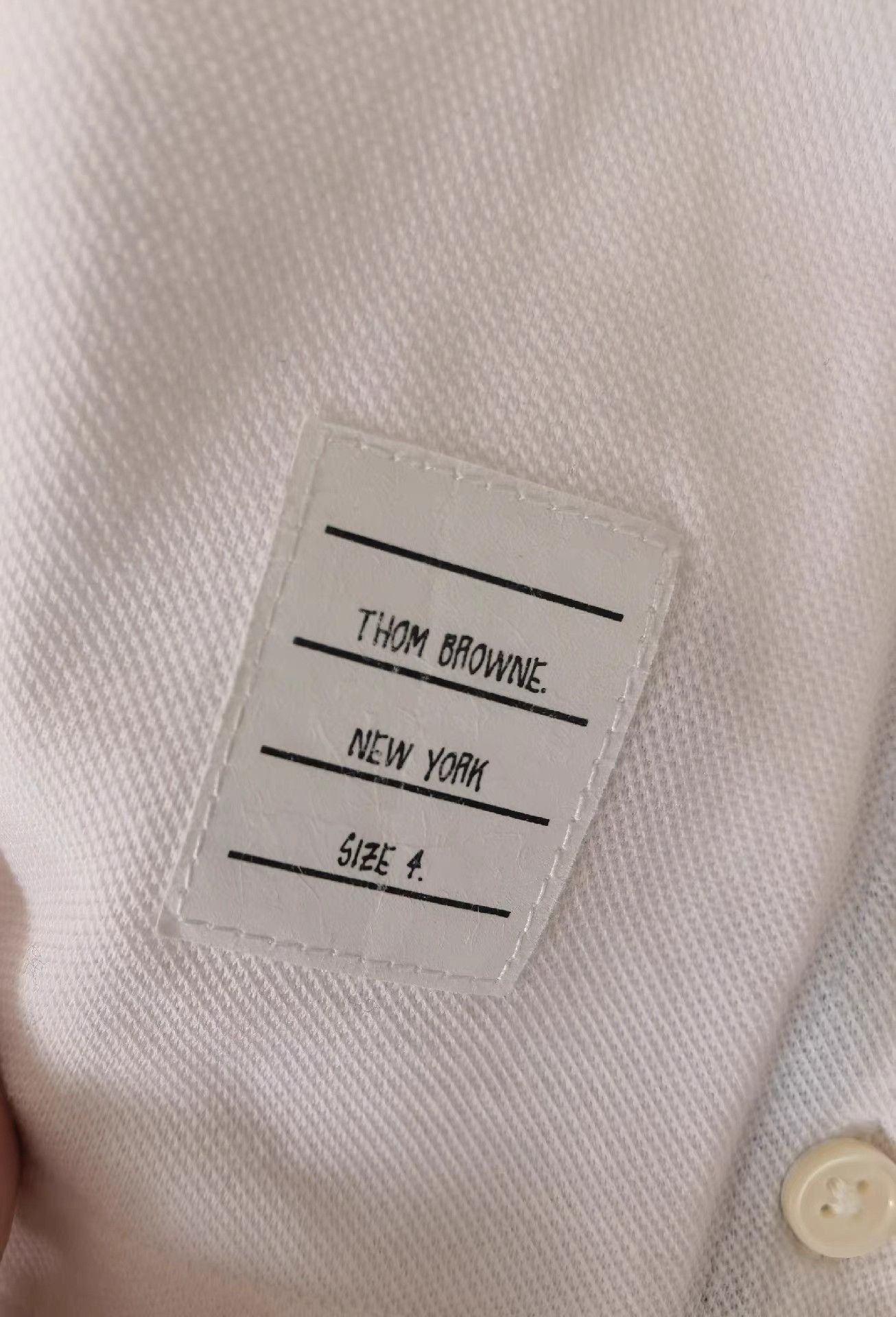 Thom Browne Thom Browne White T-Shirt K17 Size US XL / EU 56 / 4 - 4 Thumbnail