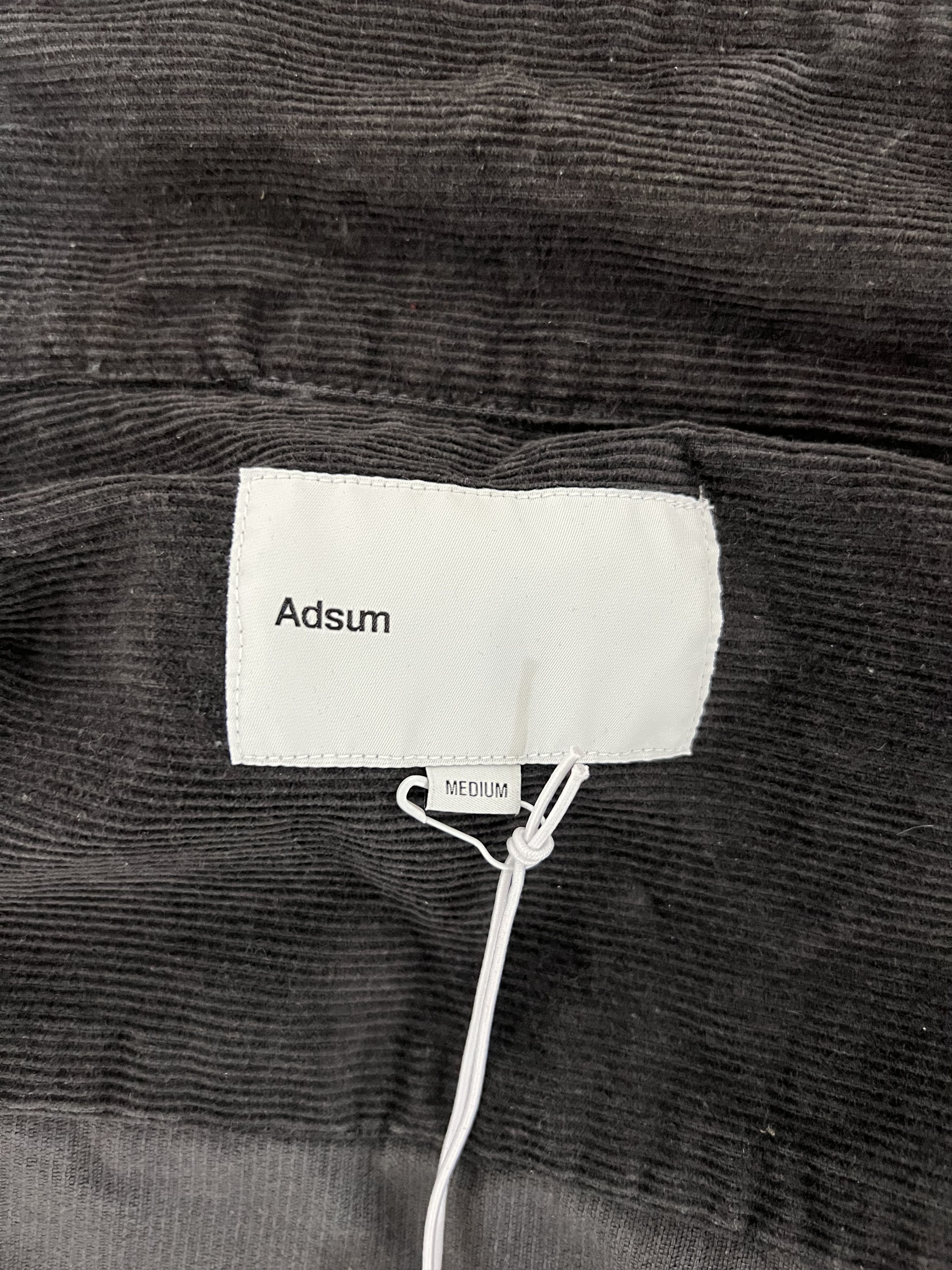 Adsum 💚 Adsum 14W Corduroy Workshirt Charcoal Medium NEW Size US M / EU 48-50 / 2 - 10 Thumbnail