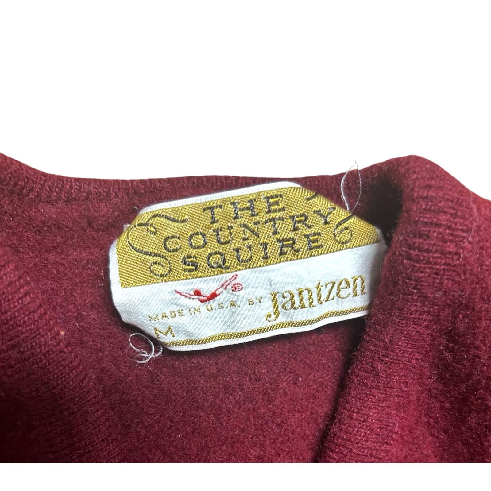 Vintage VINTAGE The Country Squire Vest Women's Burgundy Size Medium Cropped Top Size M / US 6-8 / IT 42-44 - 4 Thumbnail