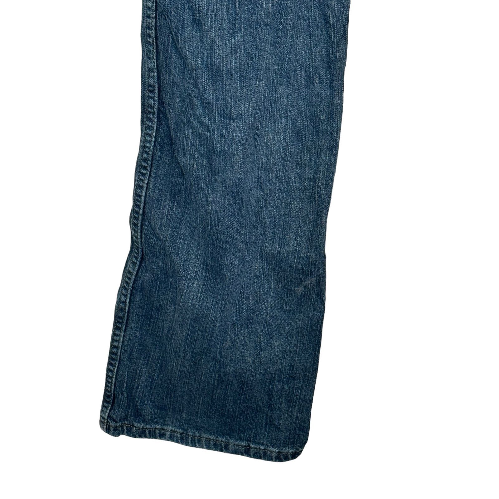 Wrangler Wrangler Men Jeans Relaxed Boot Leg High-Rise Denim 34x34 Size US 34 / EU 50 - 7 Thumbnail