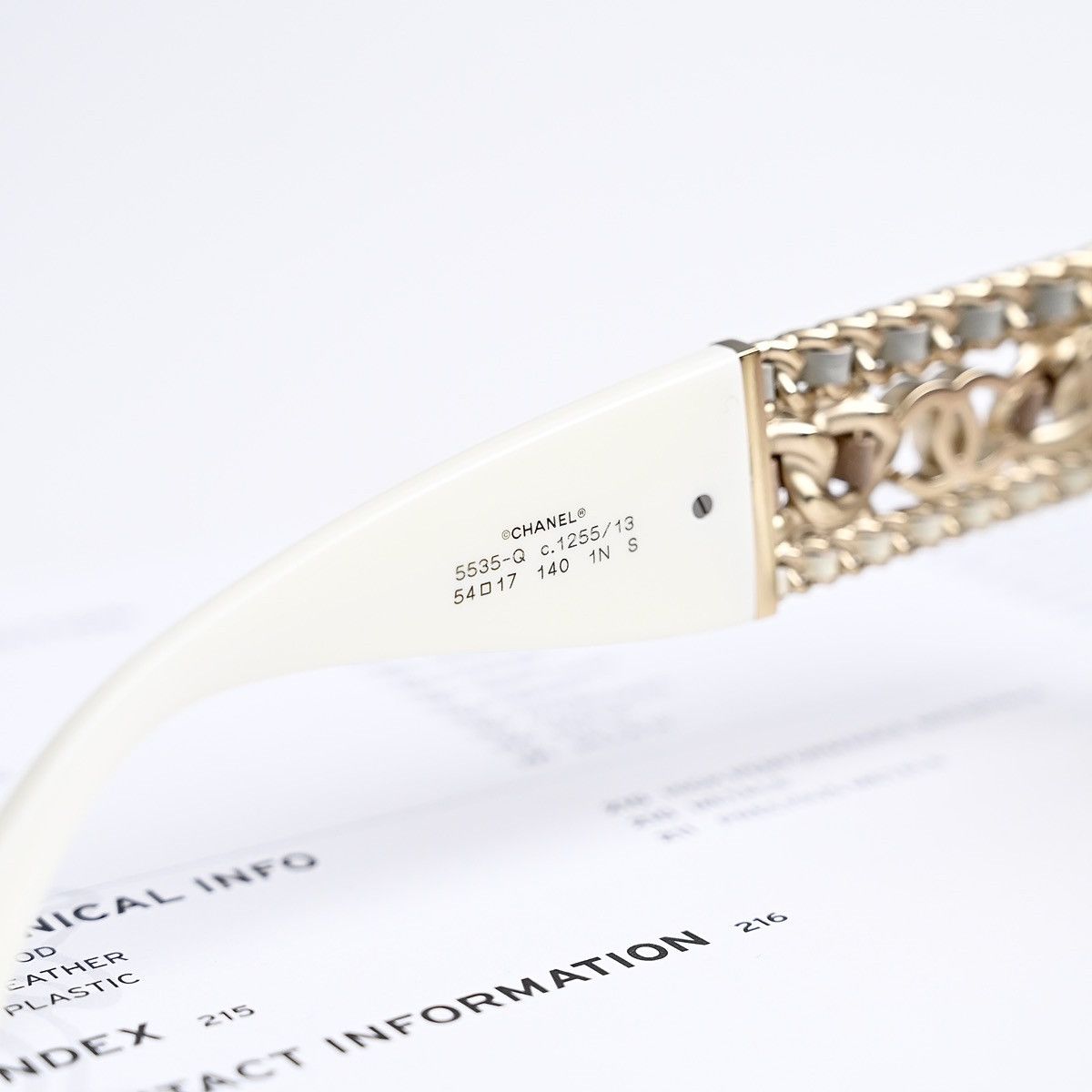 Chanel CHANEL 0CH5535Q 125513 SUNGLASSES Size ONE SIZE - 5 Thumbnail