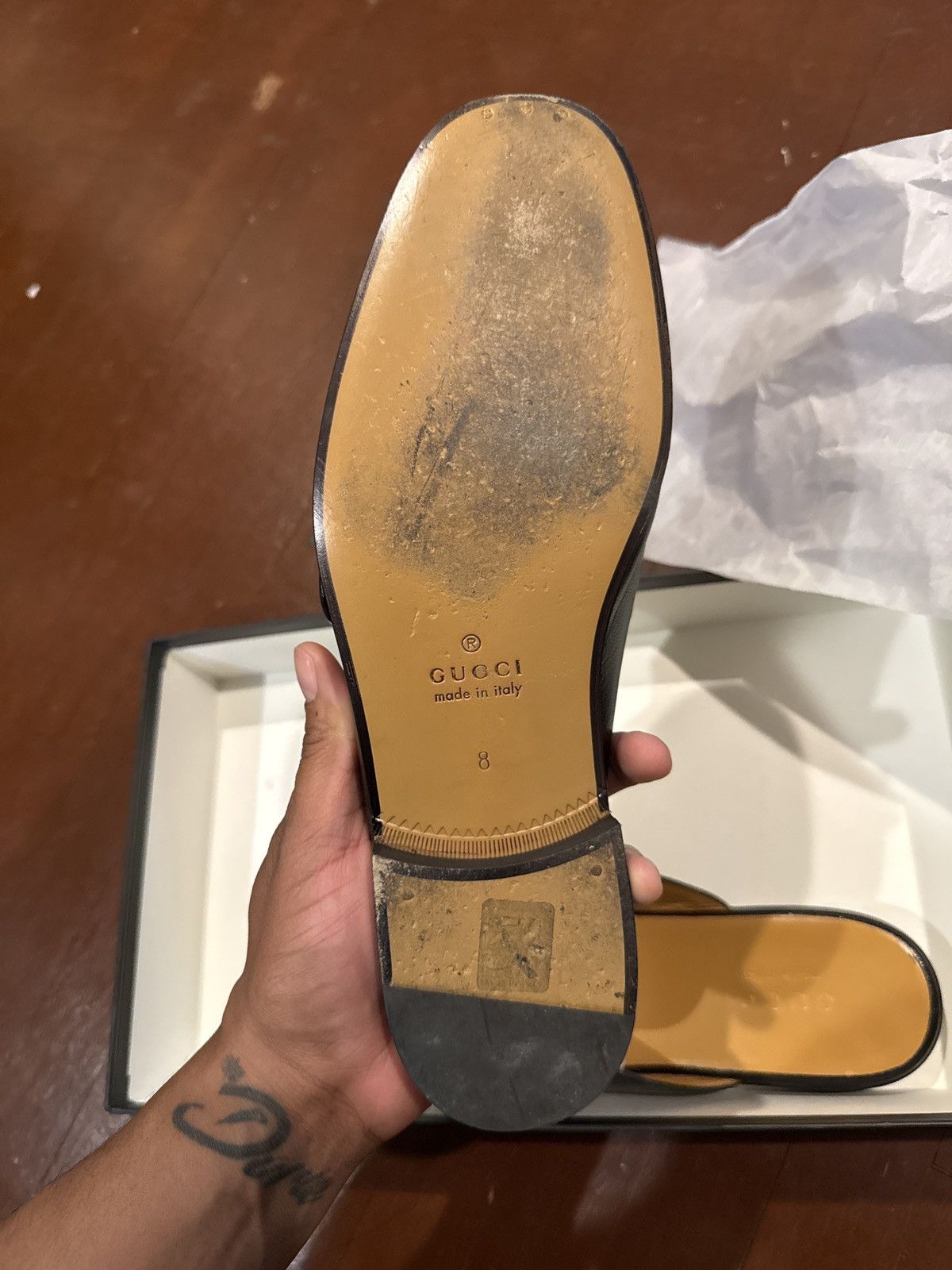 Gucci Gucci Dress Slippers Size US 8 / EU 41 - 2 Thumbnail