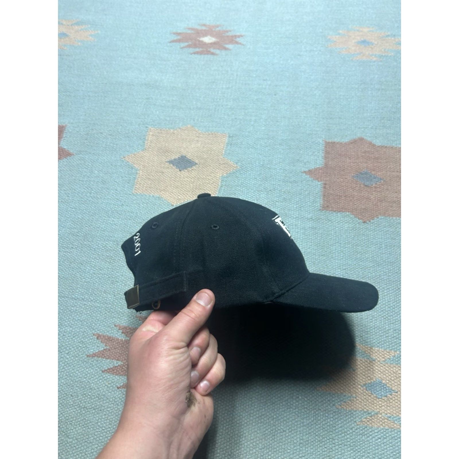 Vintage VINTAGE Randy Travis Strapback Hat Cap Black Adjustable Men Size ONE SIZE - 8 Thumbnail
