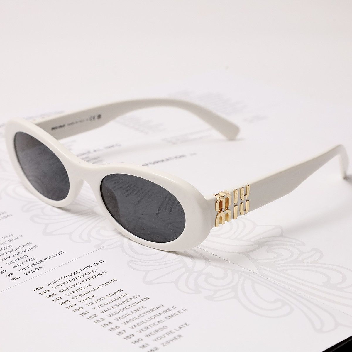 Miu Miu MIU MIU 0MU 06ZS SUNGLASSES Size ONE SIZE - 2 Thumbnail