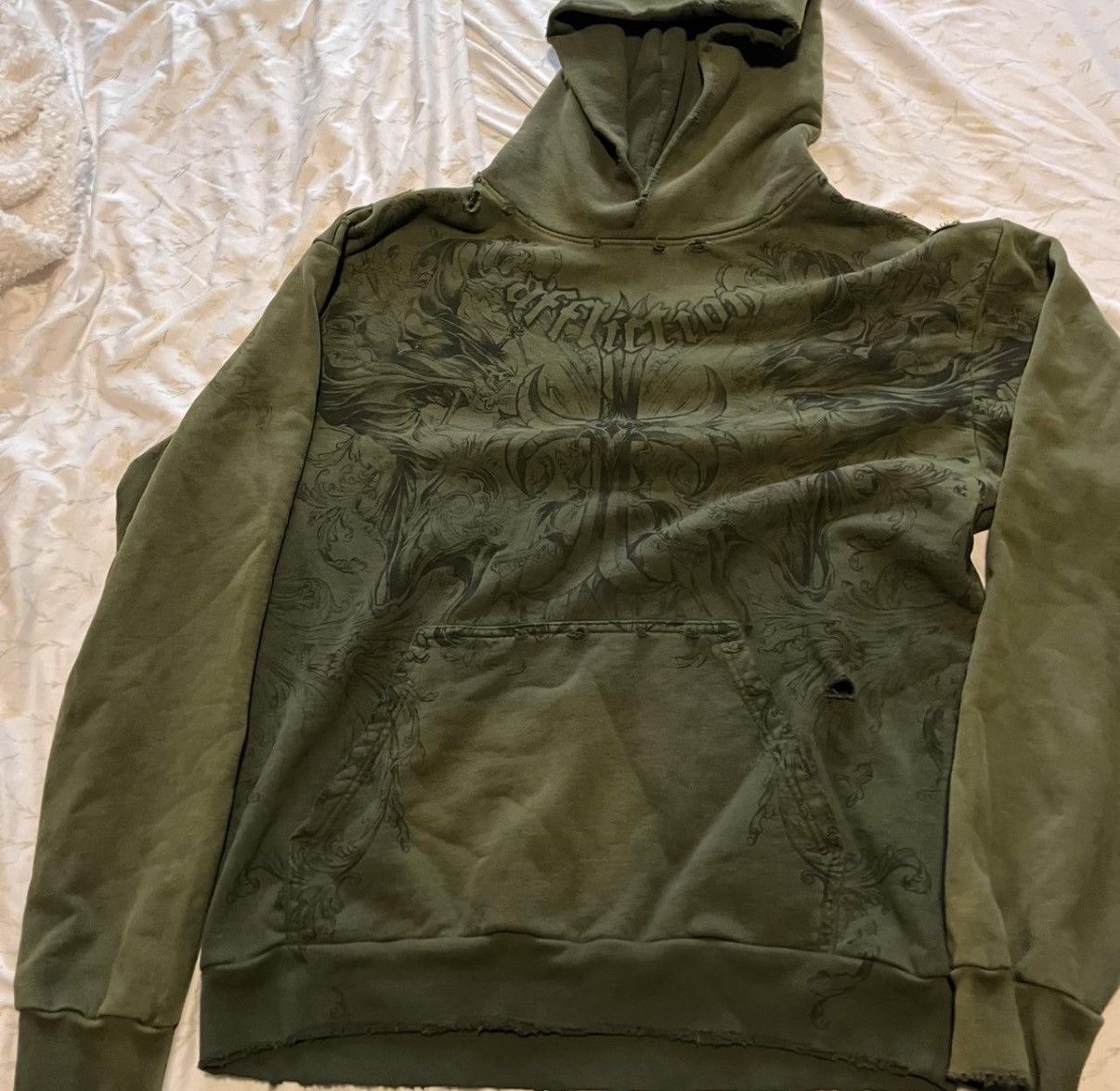 Affliction Brand New Affliction Hoodie W/ Tags Size US L / EU 52-54 / 3 - 2 Thumbnail