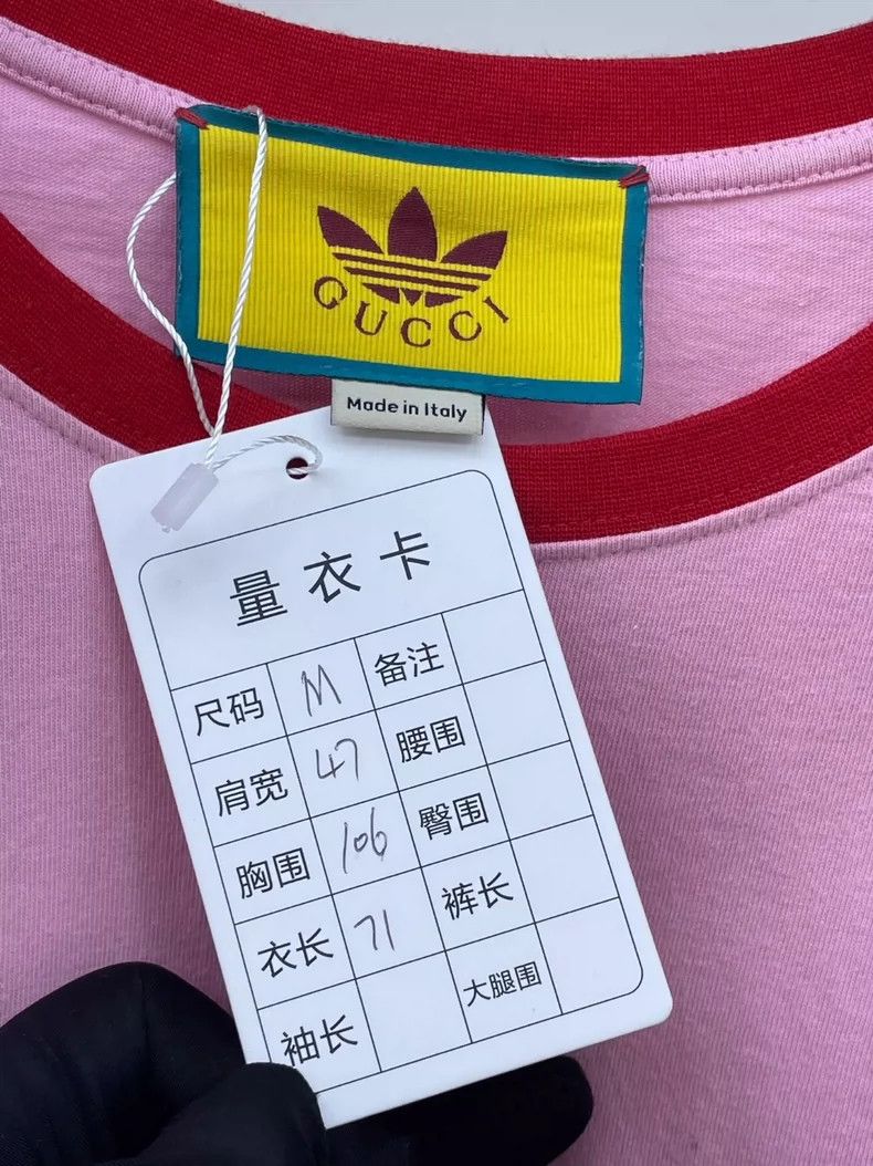 Gucci Gucci Co-branded pink printed loose short-sleeved T-shirt 2 Size M / US 6-8 / IT 42-44 - 5 Thumbnail