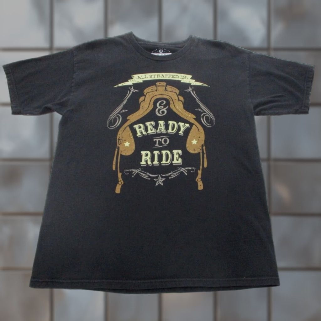 Cody James Cody James Tee Shirt Mens Large All Strapped In & Ready To Ride Graphic Size US L / EU 52-54 / 3 - 1 Thumbnail