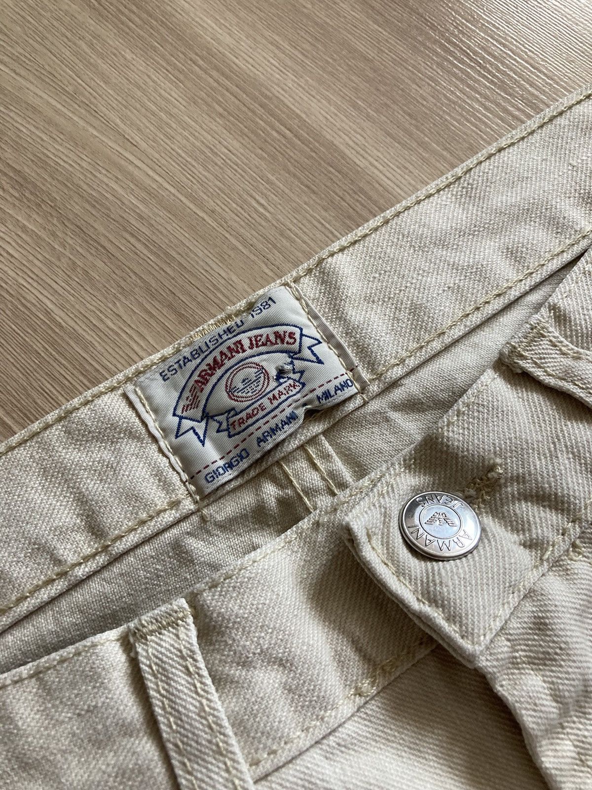 Armani Vintage RARE Armani Jeans Giorgio Armani Milano Size US 32 / EU 48 - 10 Thumbnail