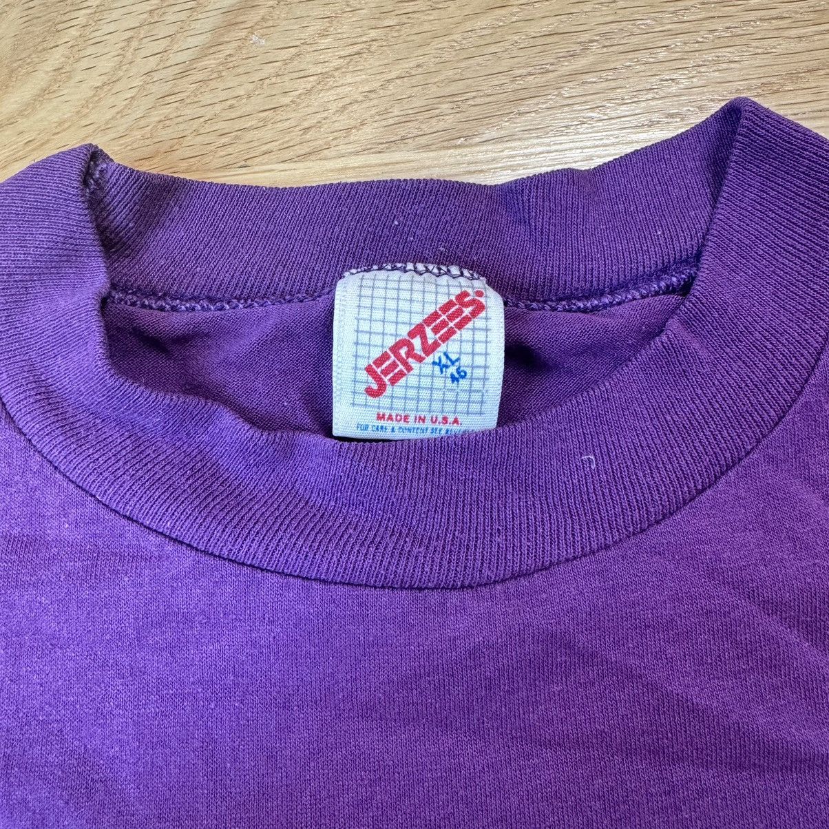 Vintage 1980s Wine Tee 🍷 Size US M / EU 48-50 / 2 - 2 Thumbnail
