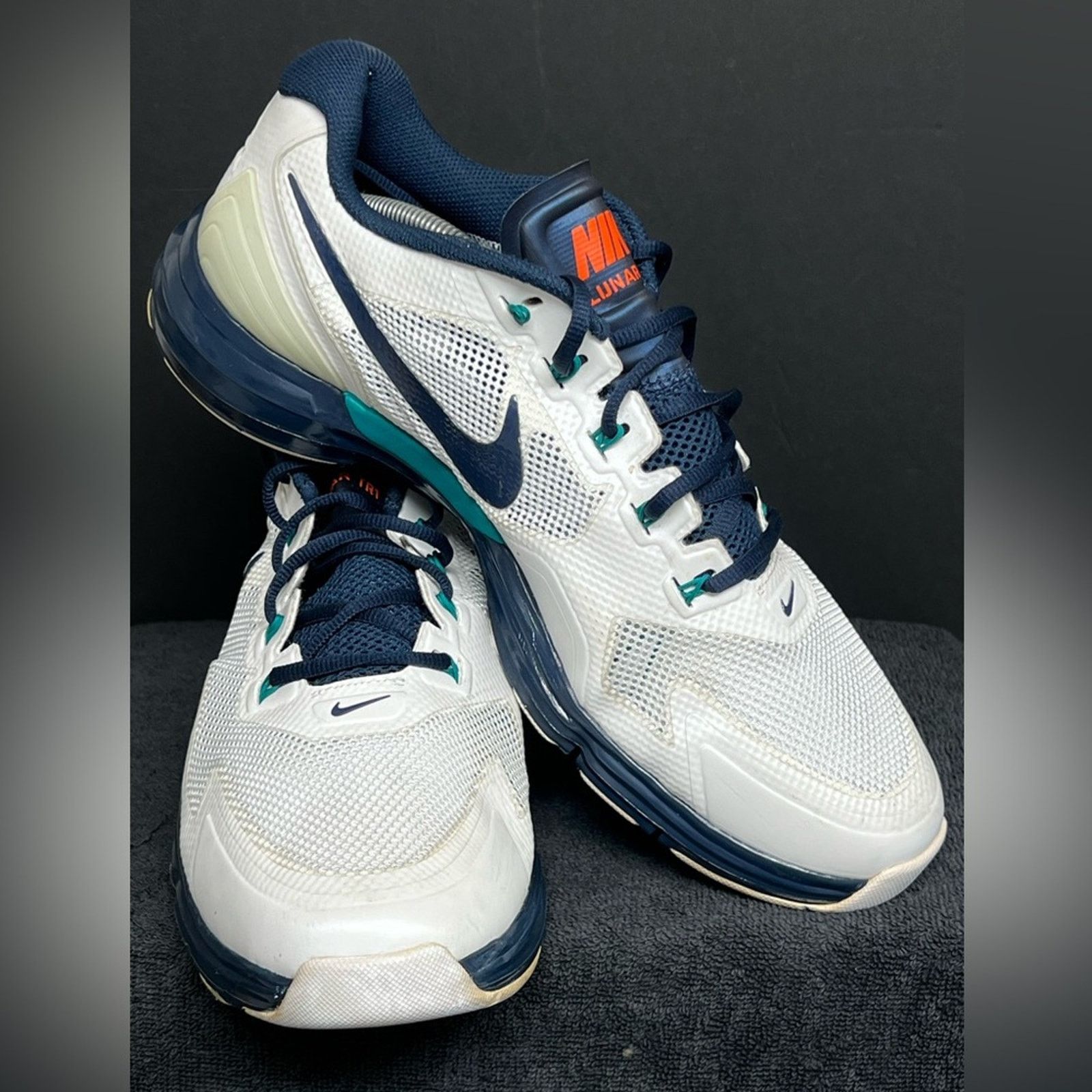 Nike Nike NFL Lunar TR1 Trainer Shoes Miami Dolphins 12.5 RARE Size US 12.5 / EU 45-46 - 2 Thumbnail