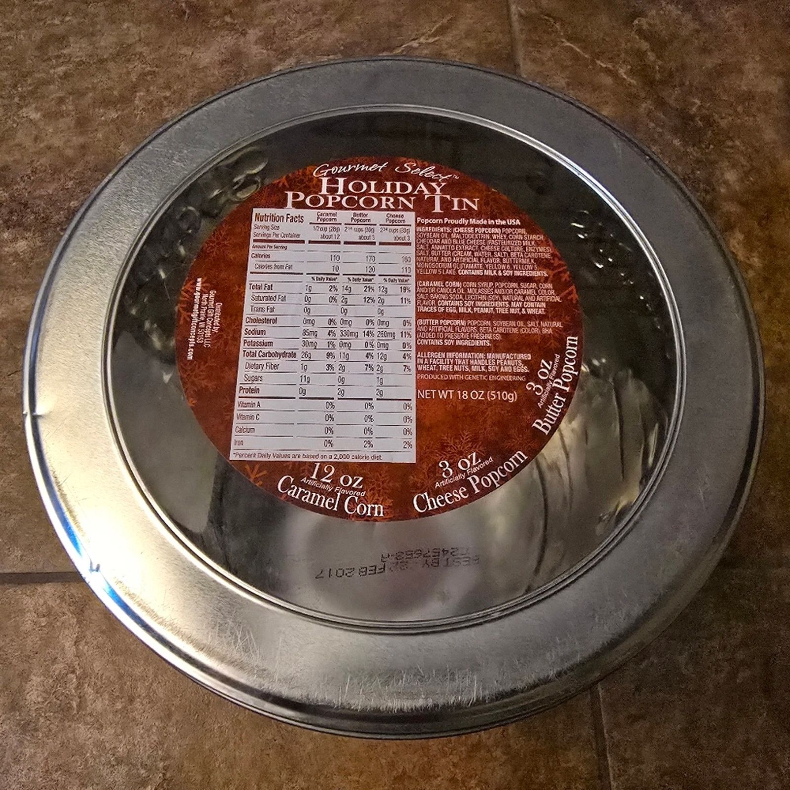 Other Happy Holidays | GOURMET SELECT | Storage Tin Size ONE SIZE - 4 Thumbnail
