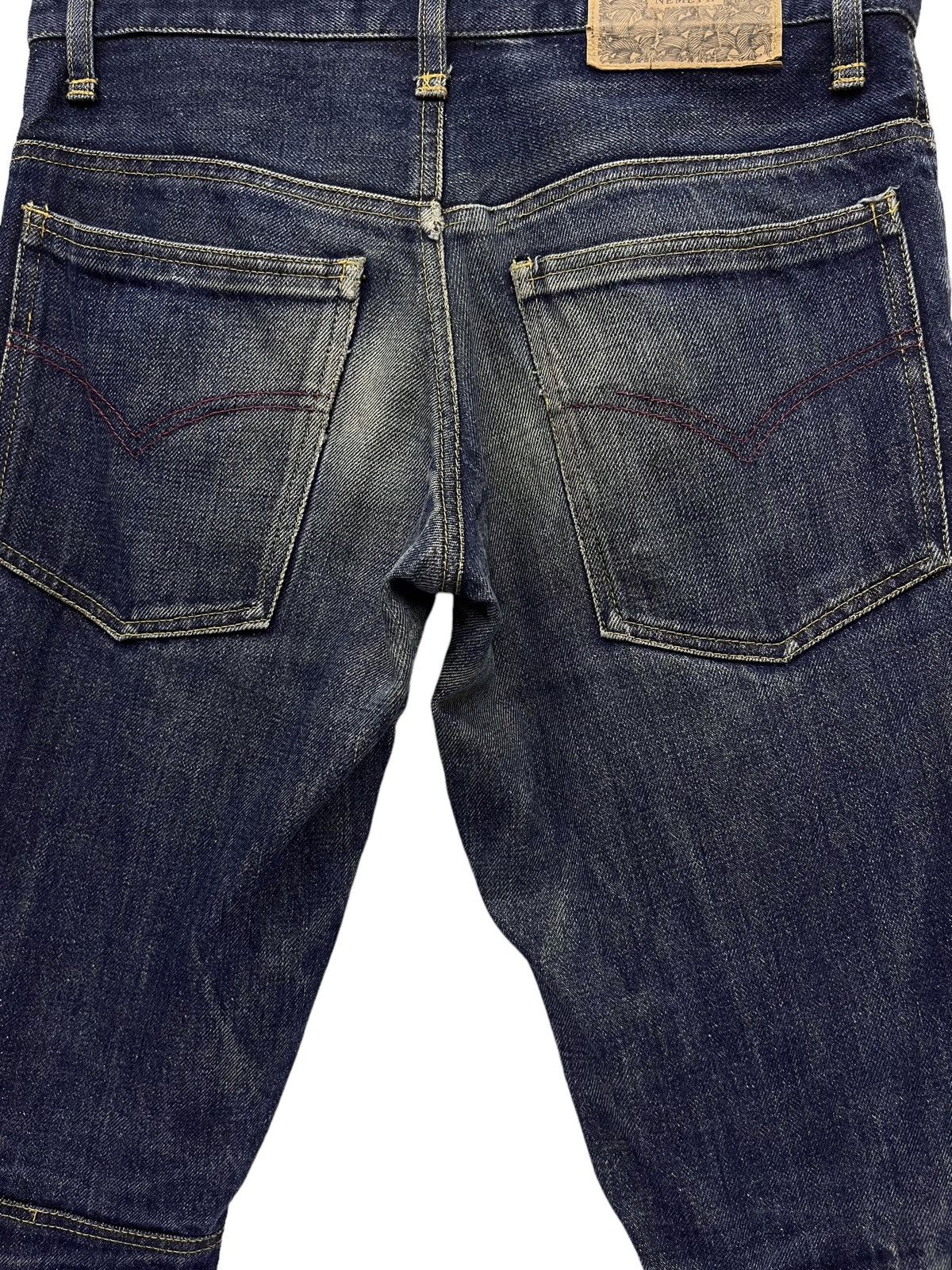 Christopher Nemeth 🔥DESIGNER NEMETH Grunge Blow Knee Patched Distressed Size US 28 / EU 44 - 9 Thumbnail