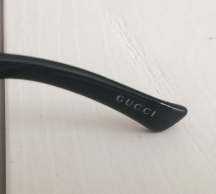 Gucci GUCCI Sunglasses Shield Rimless 90s Wrap Oval Vintage Size ONE SIZE - 4 Thumbnail