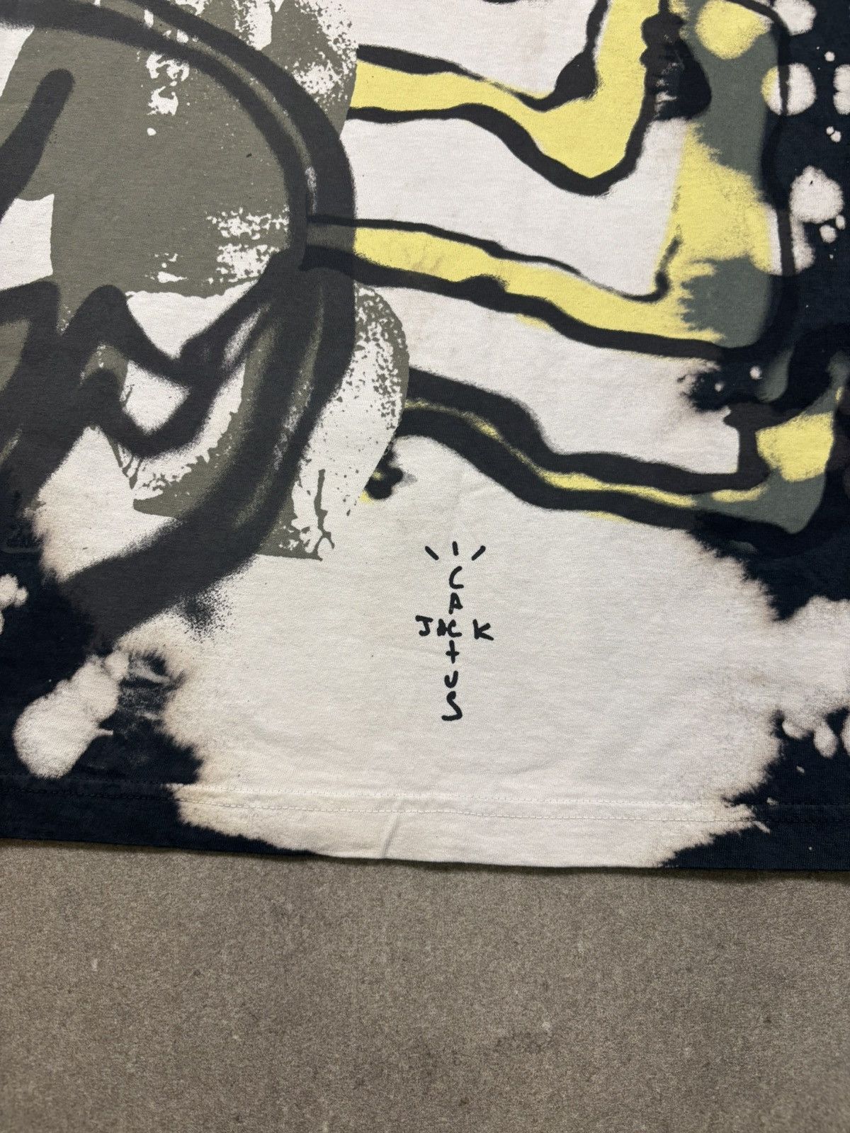 Fragment Design × Kaws × Travis Scott Travis Scott Cactus Jack x Kaws For Fragment Longsleeve,Grey Size US L / EU 52-54 / 3 - 4 Thumbnail