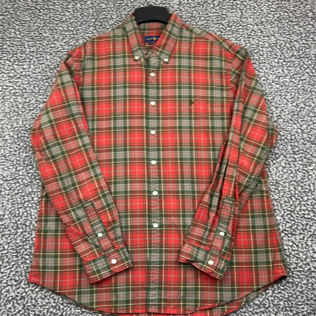 Ralph Lauren Ralph Lauren Button Down Shirt Men 2XL Custom Fit Plaid Size US XXL / EU 58 / 5 - 1 Thumbnail