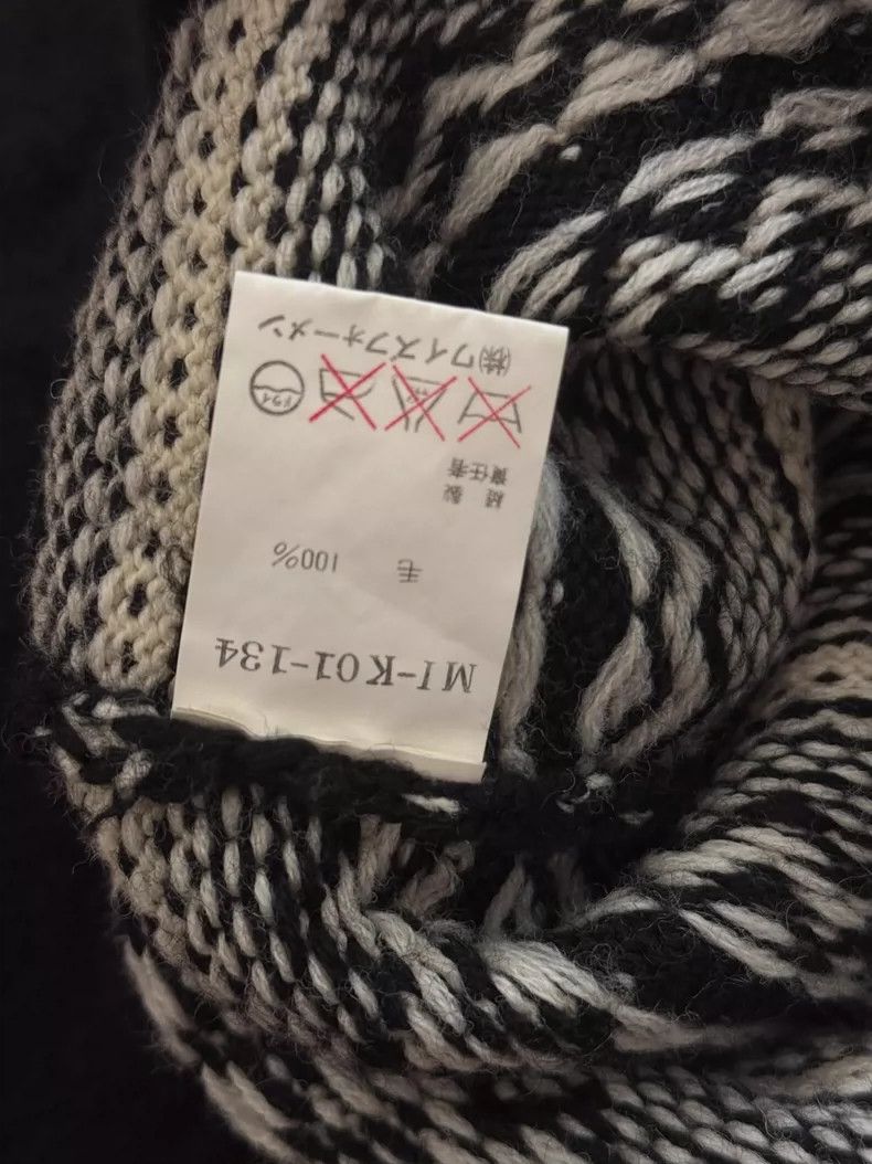 Yohji Yamamoto yohji yamamoto size os Ethnic pattern knitted sweater 2505 Size US M / EU 48-50 / 2 - 5 Thumbnail