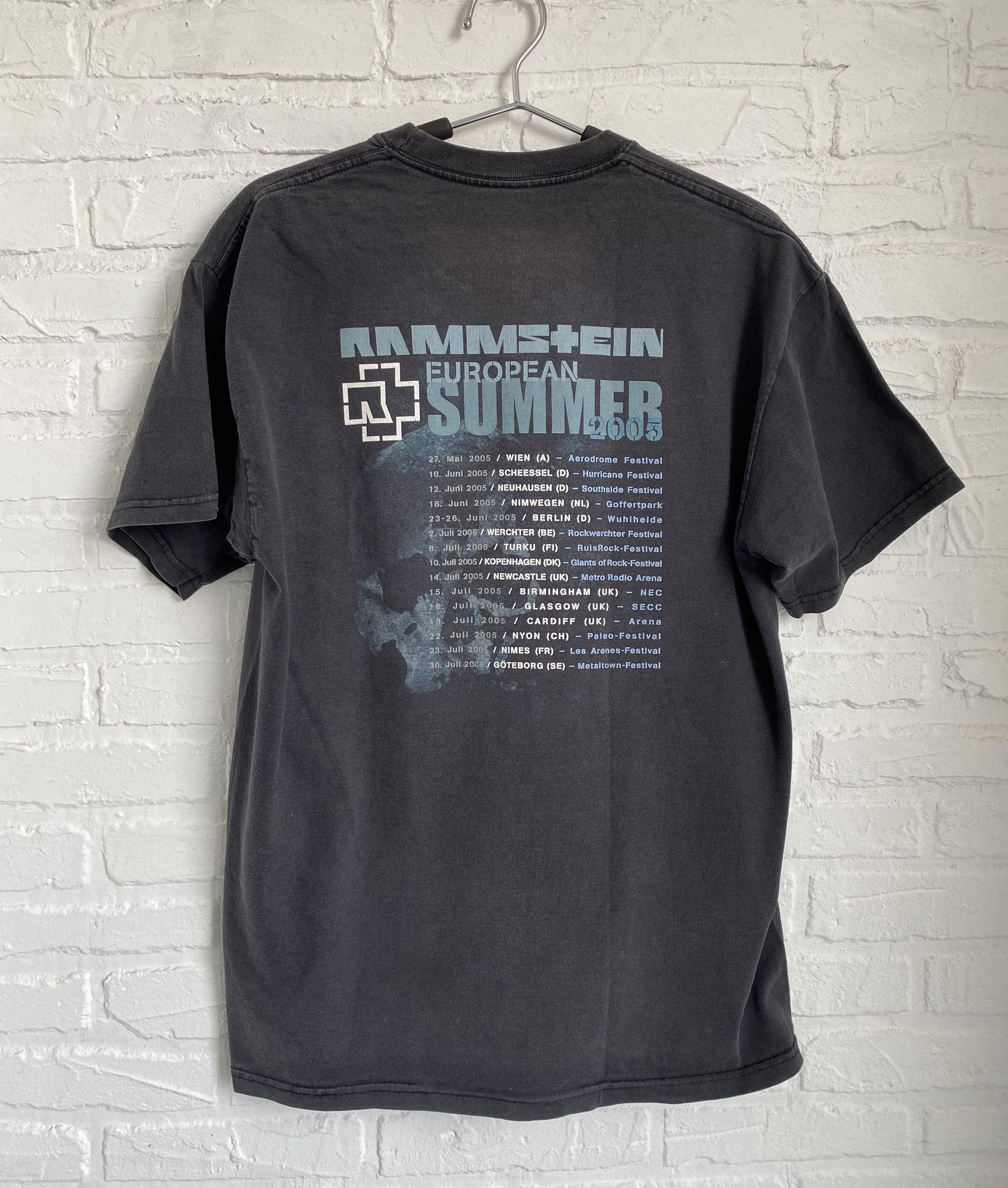 Band Tees × Vintage Vintage Rammstein reise reise European summer 2005 tee Size US L / EU 52-54 / 3 - 2 Thumbnail