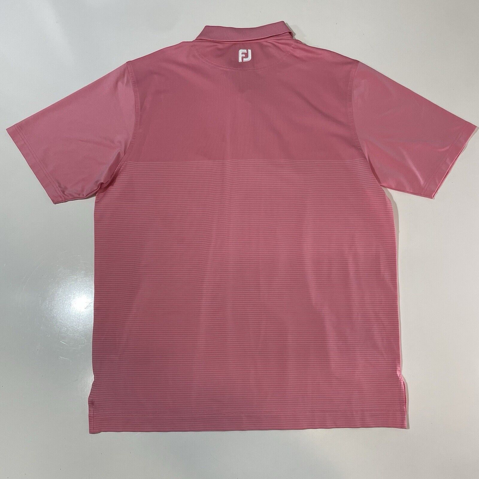Footjoy FootJoy FJ Men’s Golf Polo Shirt Salmon Pink Sz Large Size US L / EU 52-54 / 3 - 6 Thumbnail