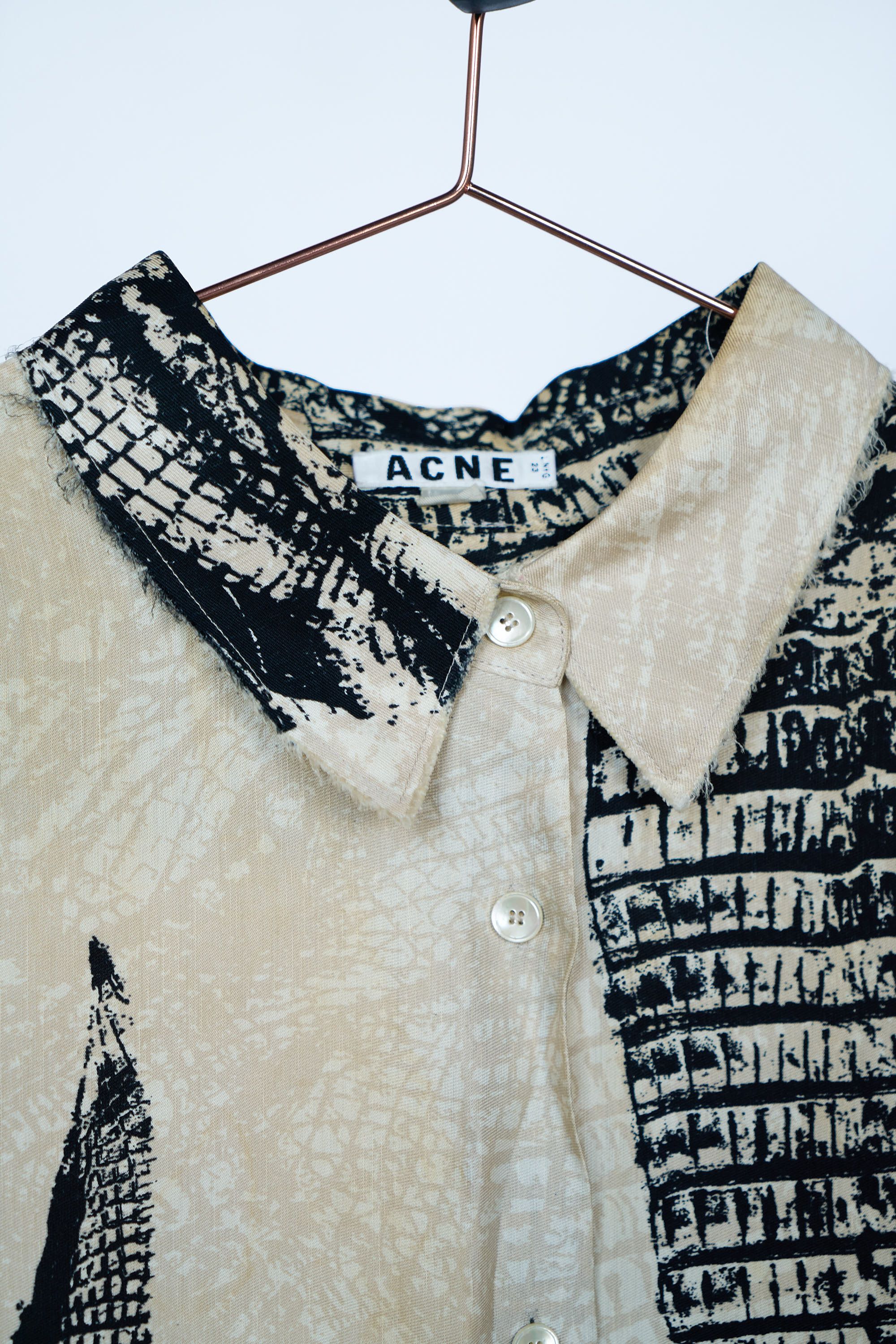 Acne Studios Acne Studios Crocodile Blouse Size M / US 6-8 / IT 42-44 - 3 Thumbnail