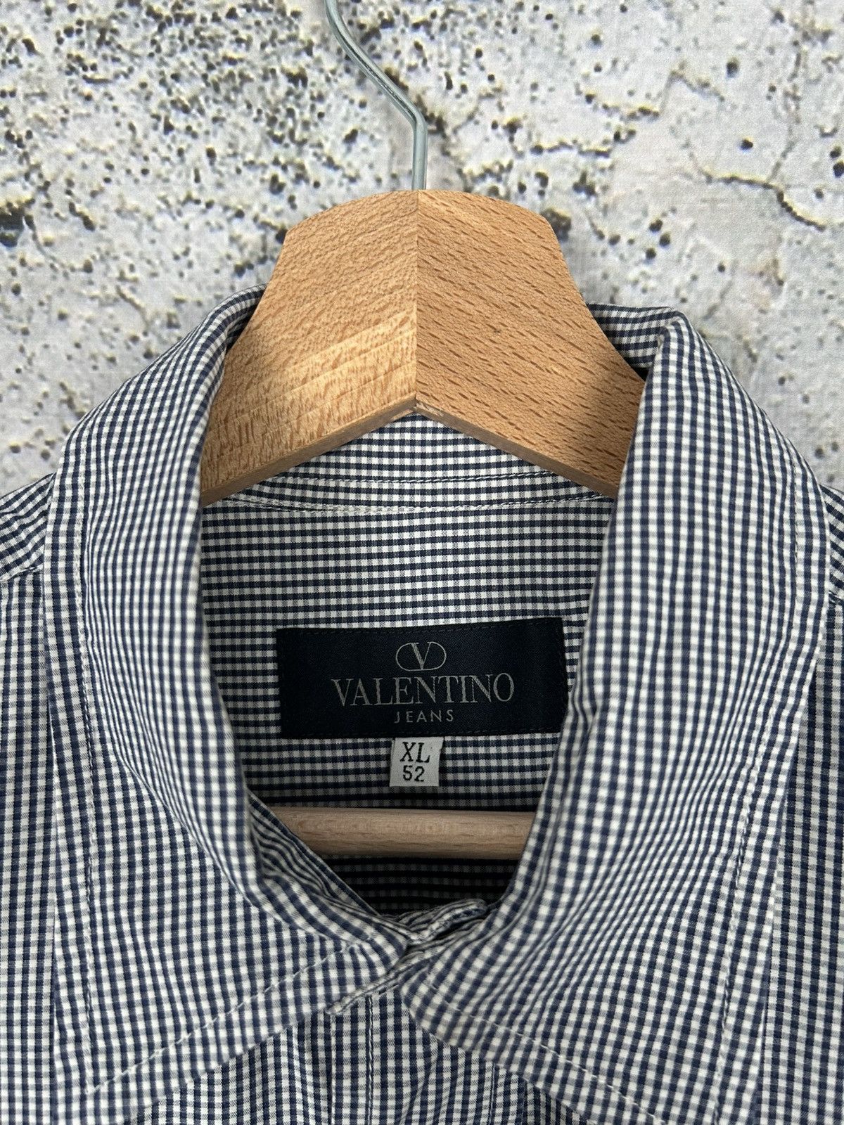 Valentino Vintage Valentino Jeans 90s Designer Shirt Avantgarde Size US XL / EU 56 / 4 - 5 Thumbnail