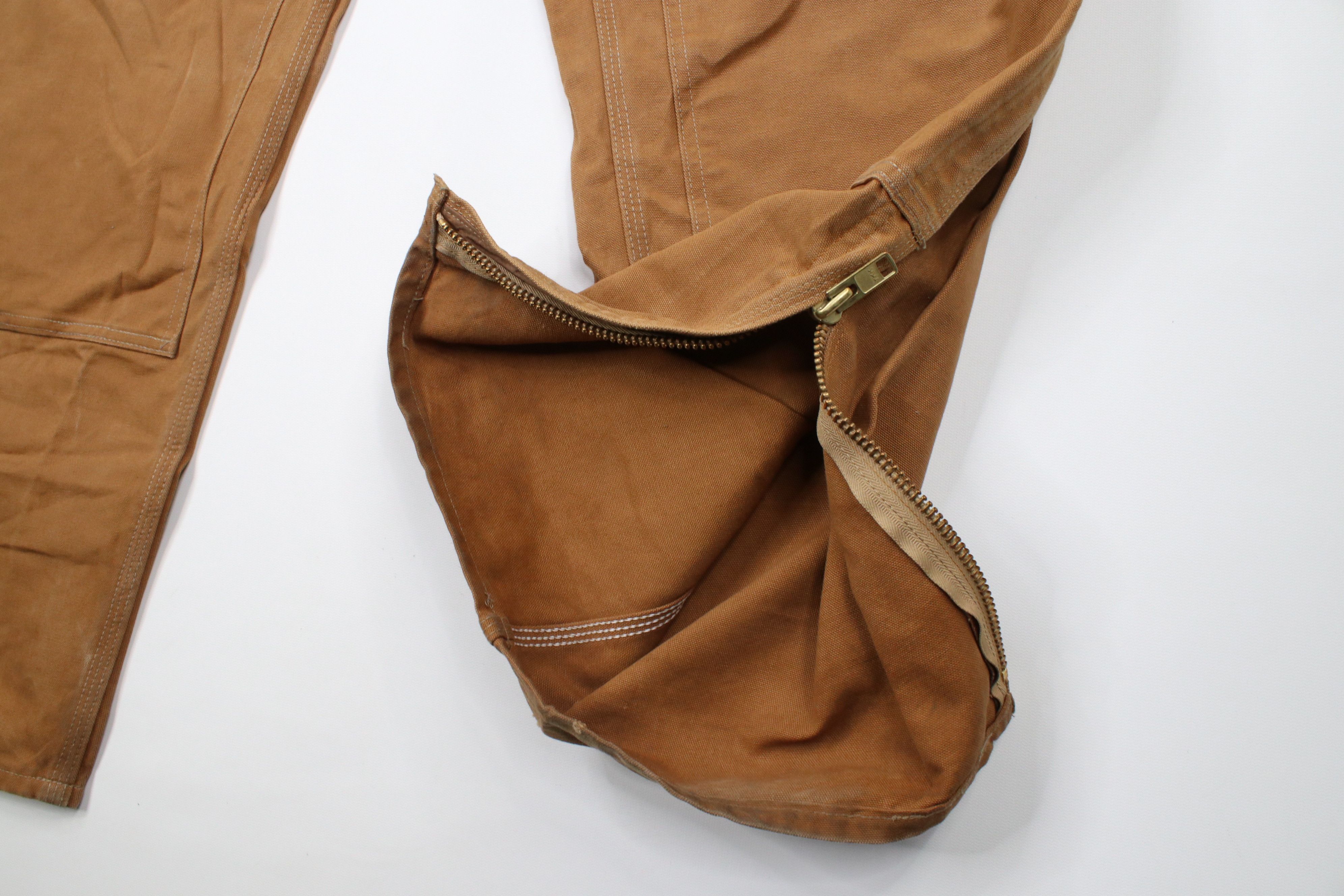 Carhartt × Vintage Carhartt Heavyweight Loose Wide Leg Double Knee Pants USA Size US 44 / EU 60 - 5 Thumbnail