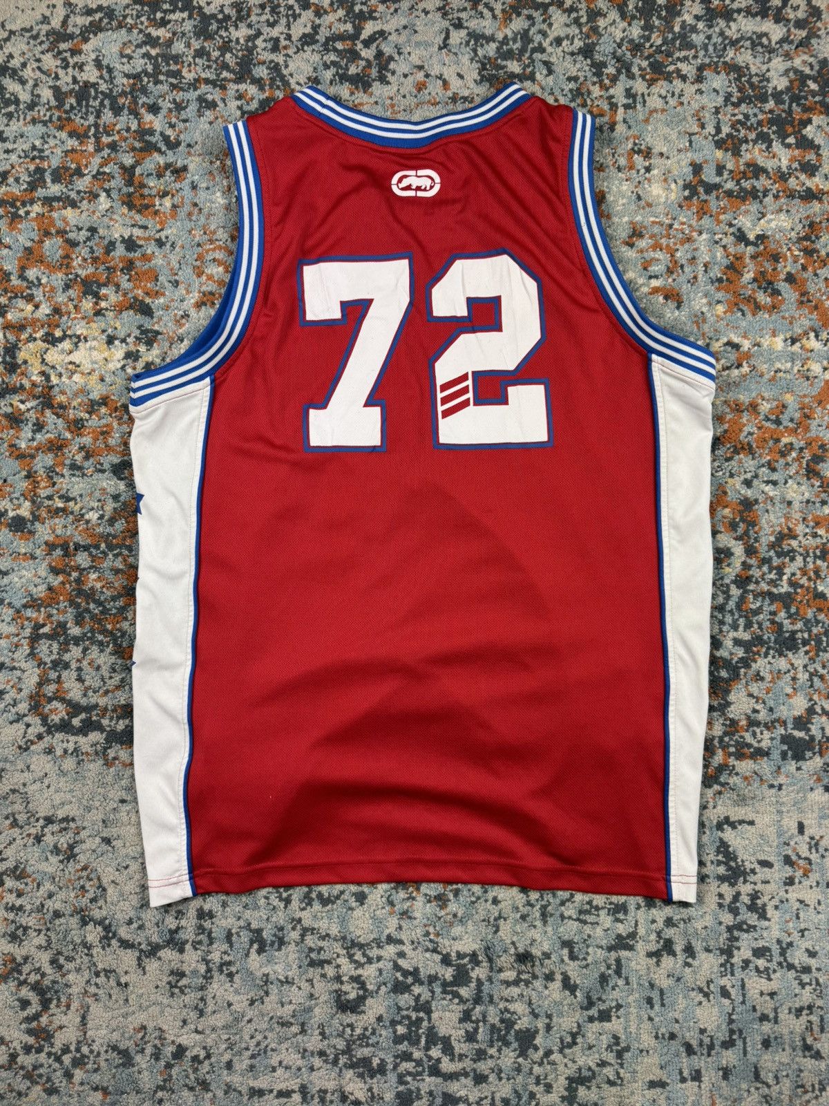 Ecko Unltd. × Vintage Vintage y2k Ecko Unltd basketball style mesh jersey tank top Size US XL / EU 56 / 4 - 2 Thumbnail