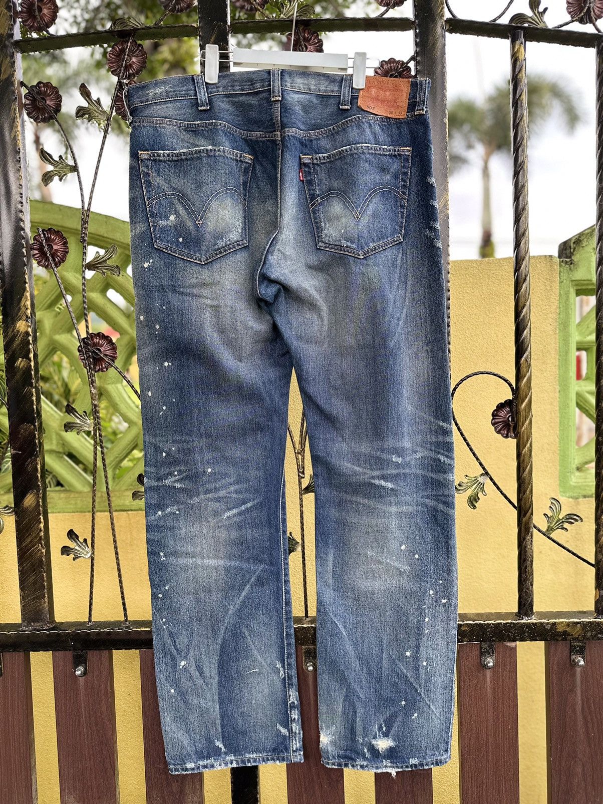 Levi's 💥Levis 501💥 Art Original Design Levis Five O one 💥 Size US 38 / EU 54 - 8 Thumbnail